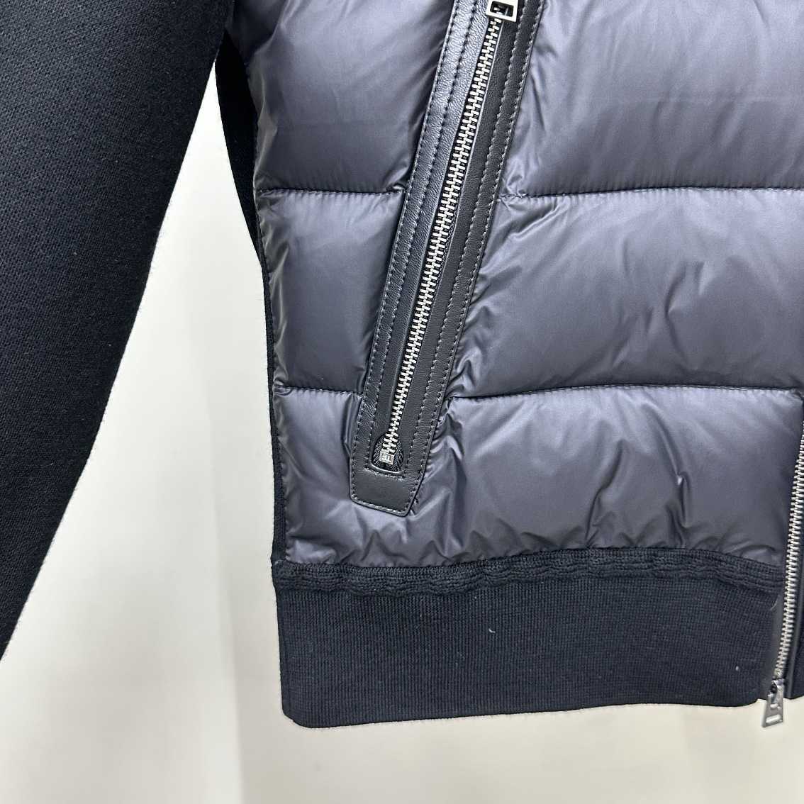 Tom Ford Padded-panel Knitted Jacket - DopestKickz