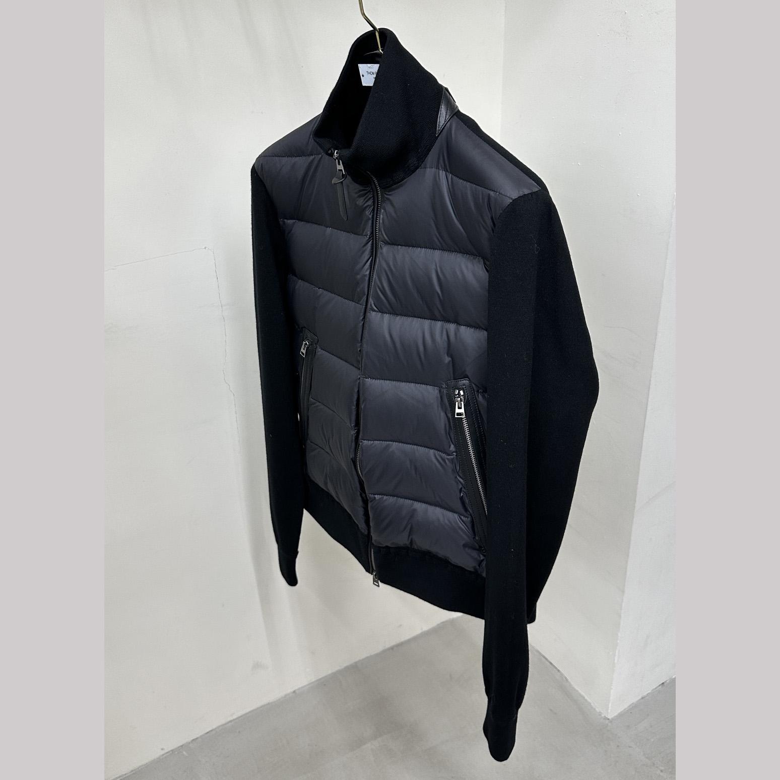 Tom Ford Padded-panel Knitted Jacket - DopestKickz