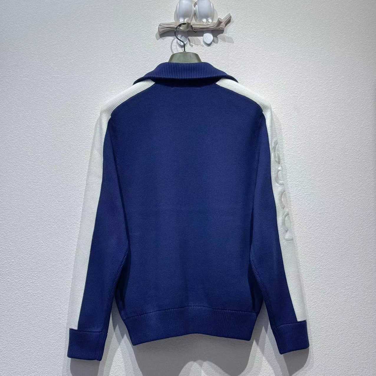 Gucci Cotton Knit Zip Bomber Jacket - DopestKickz