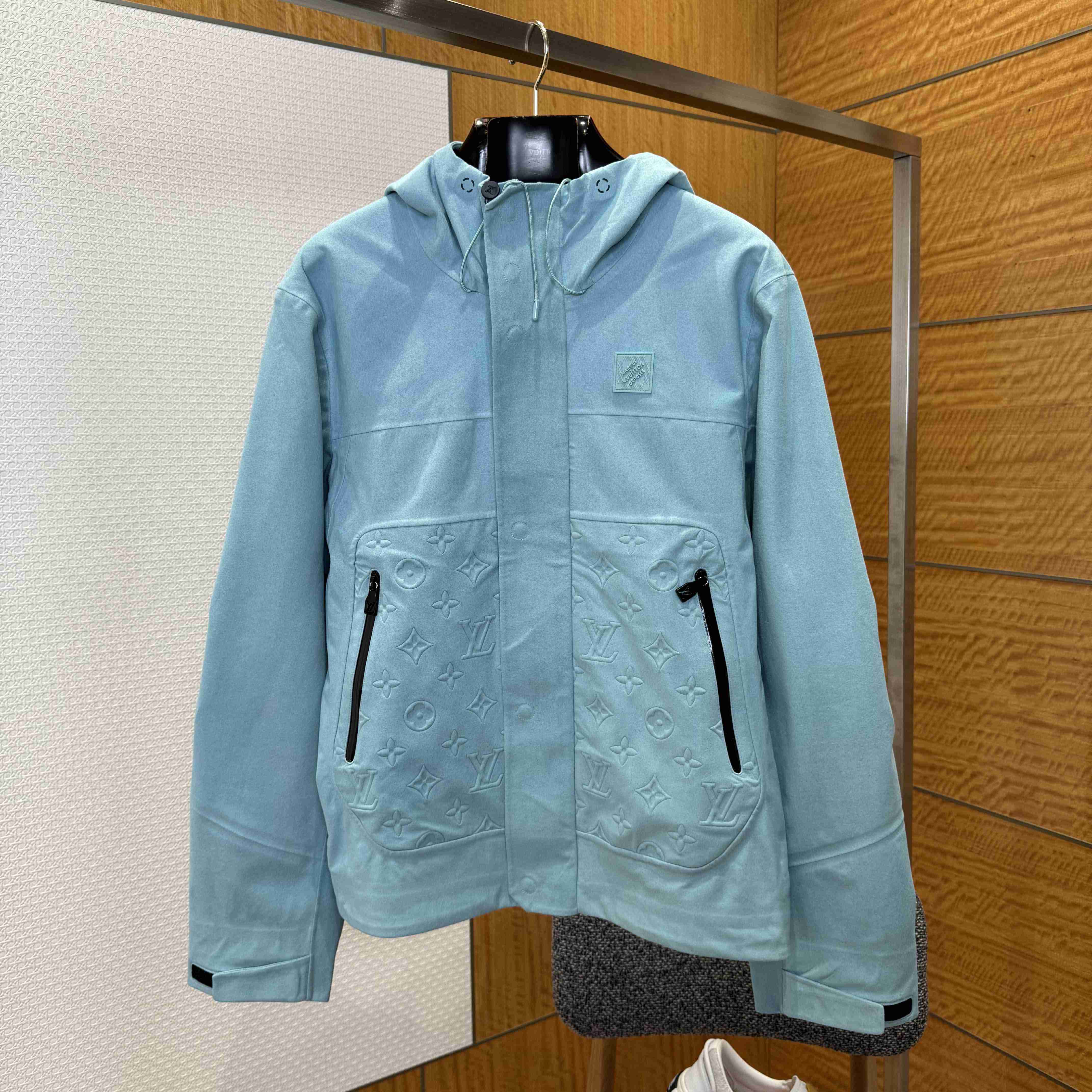 Louis Vuitton Technical Velvet Rain Jacket   1AHUZF - DopestKickz