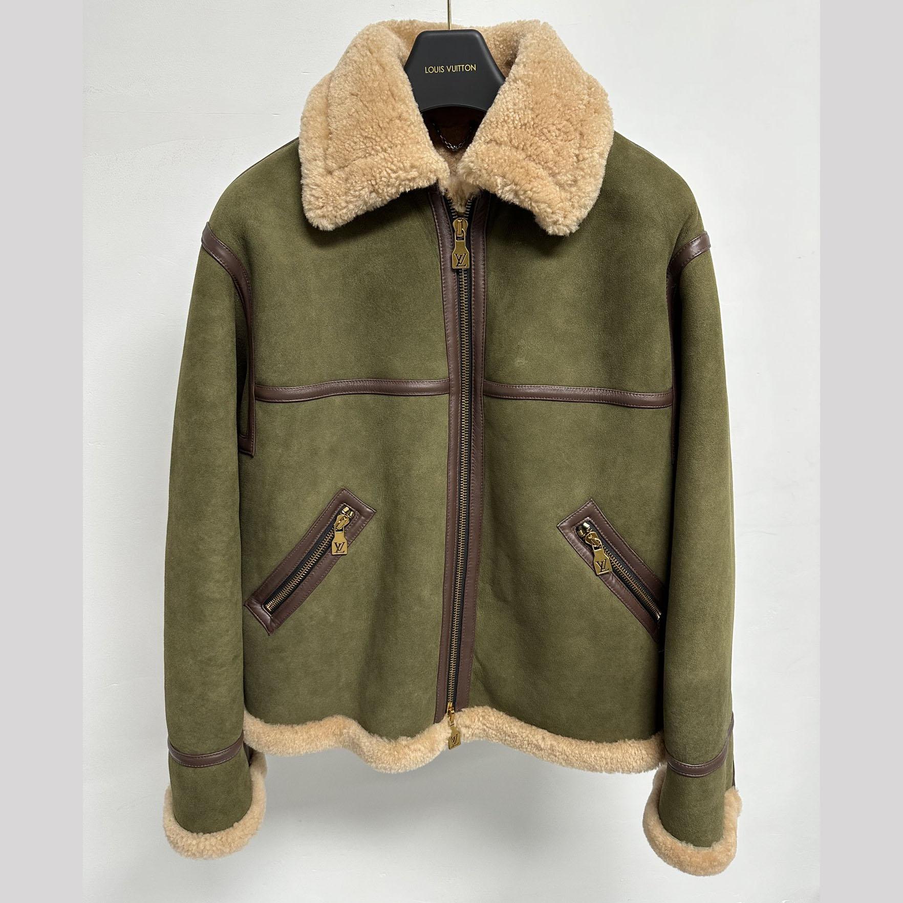 Louis Vuitton Shearling Bombardier - DopestKickz