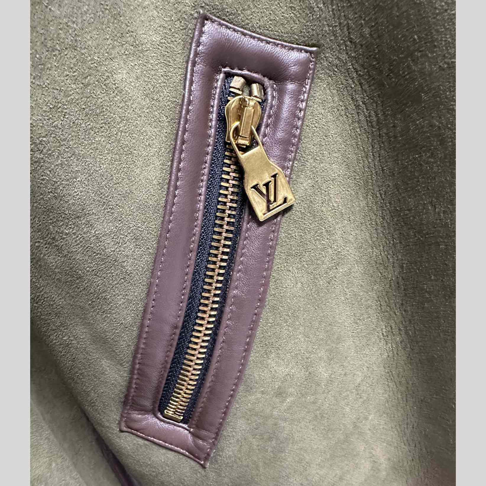 Louis Vuitton Shearling Bombardier - DopestKickz