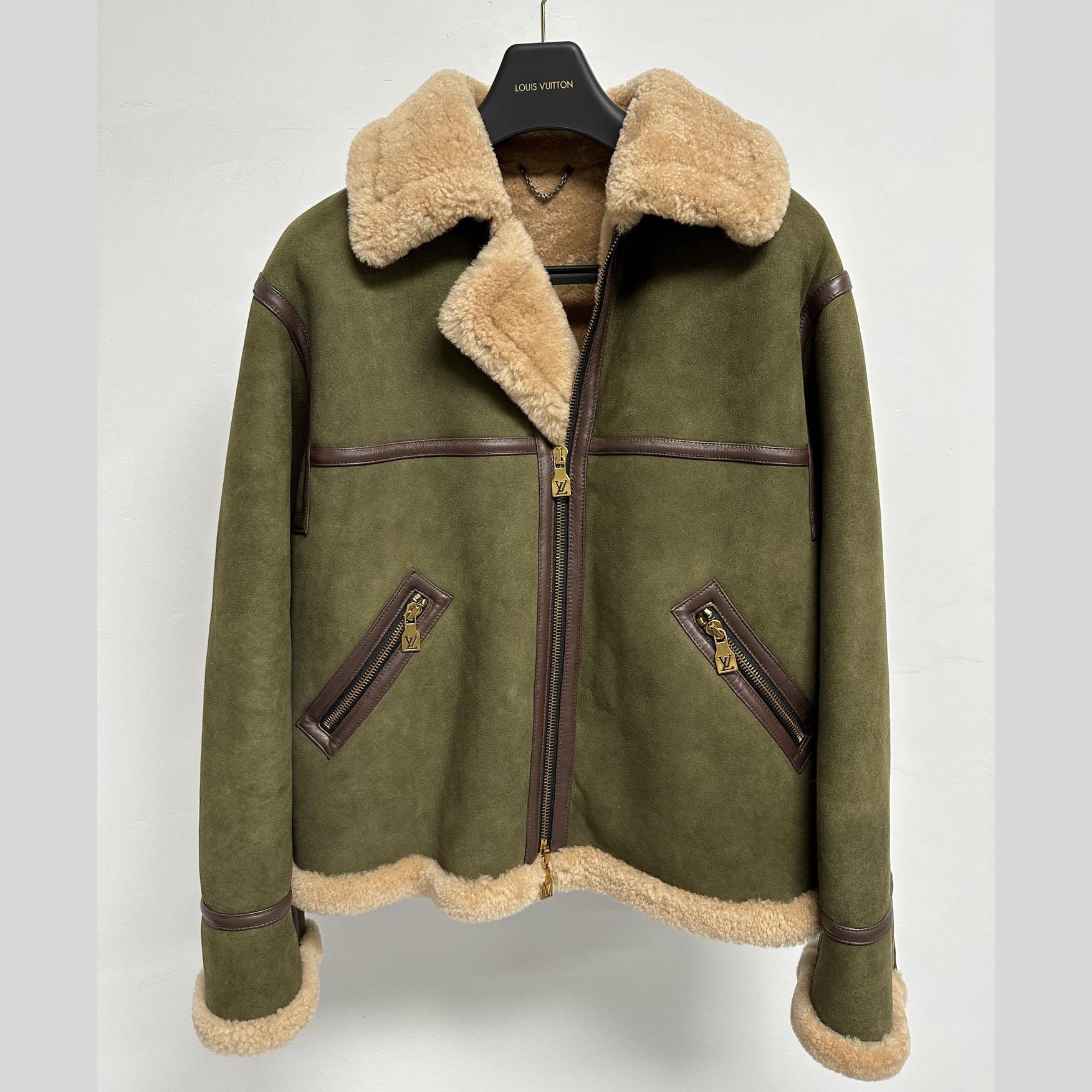 Louis Vuitton Shearling Bombardier - DopestKickz