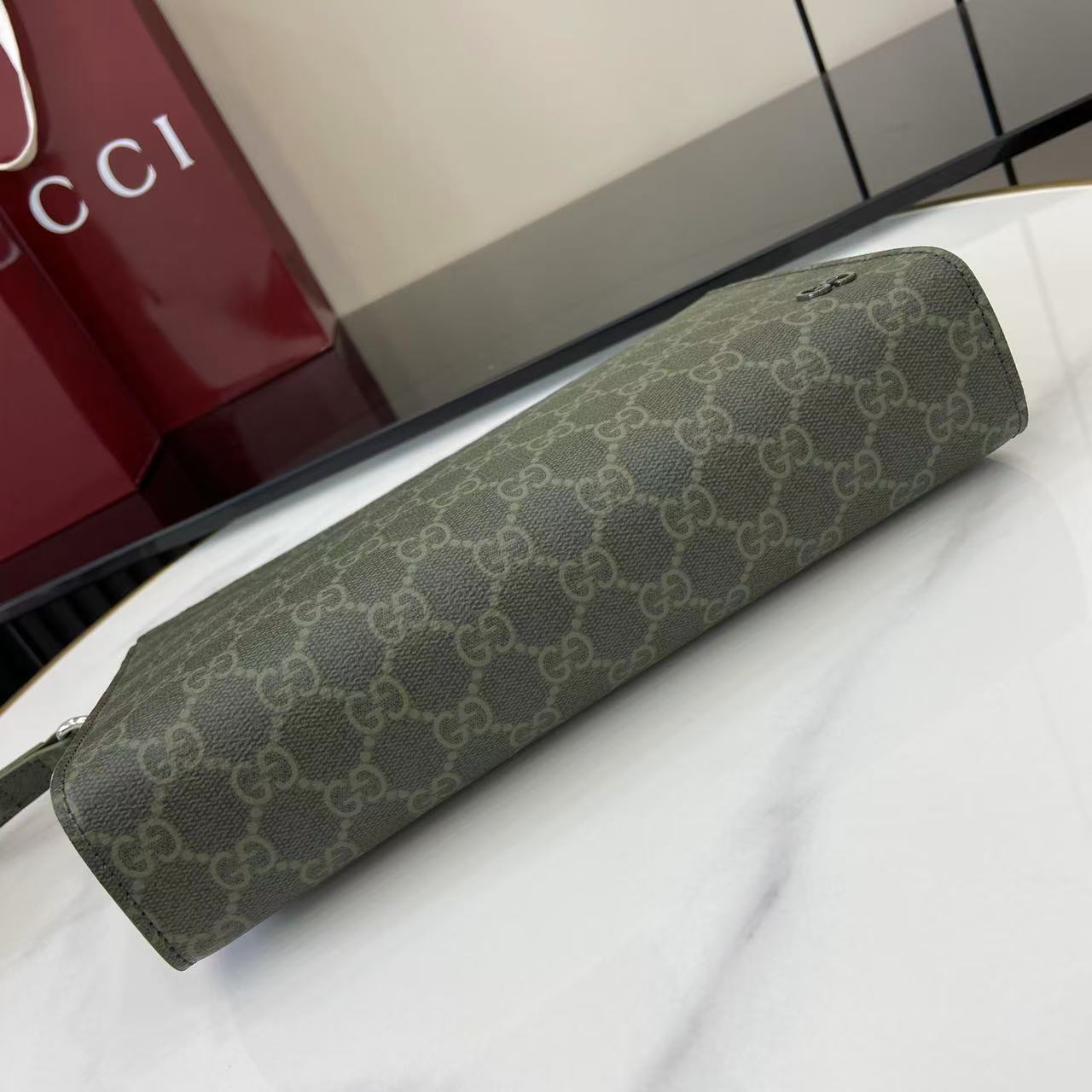 Gucci GG Monogram Small Pouch - DopestKickz