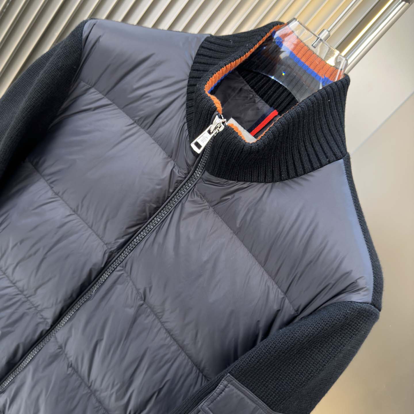 Moncler Padded Wool Zip-Up Cardigan - DopestKickz