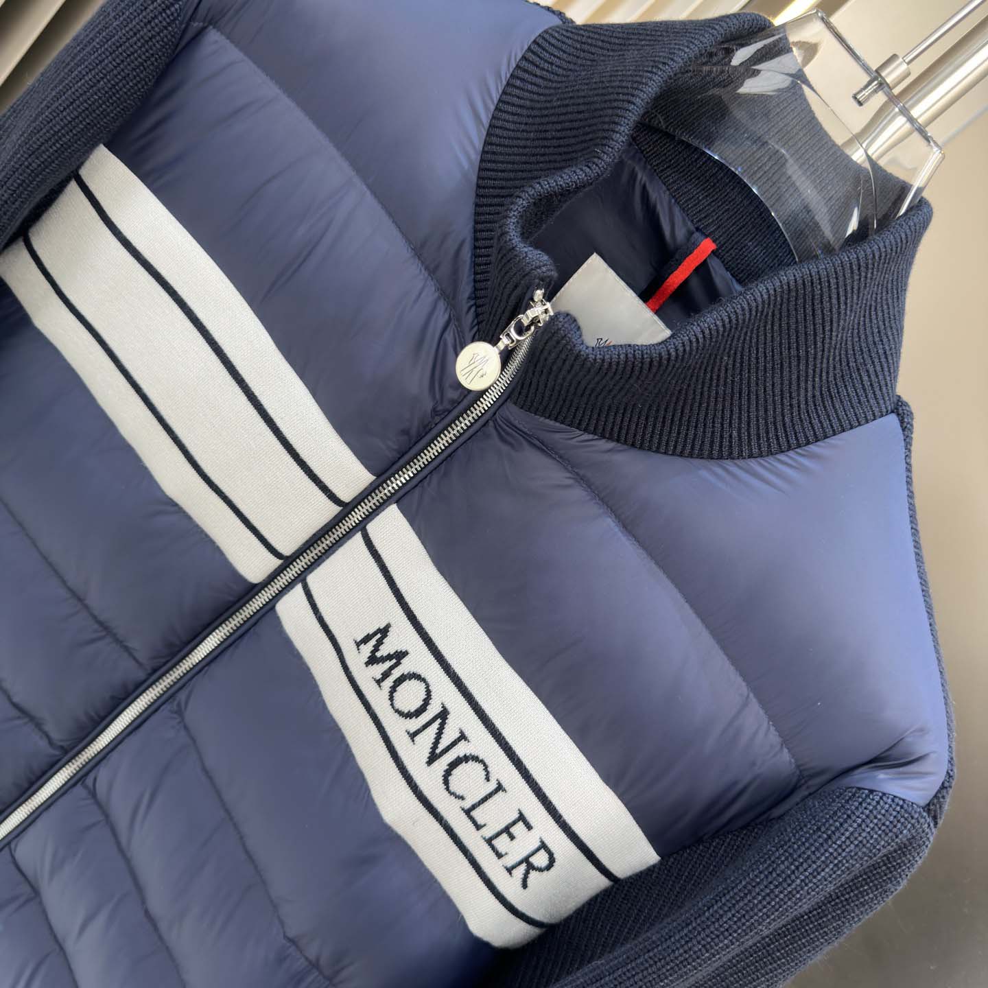 Moncler Color Block Zip Cardigan  - DopestKickz