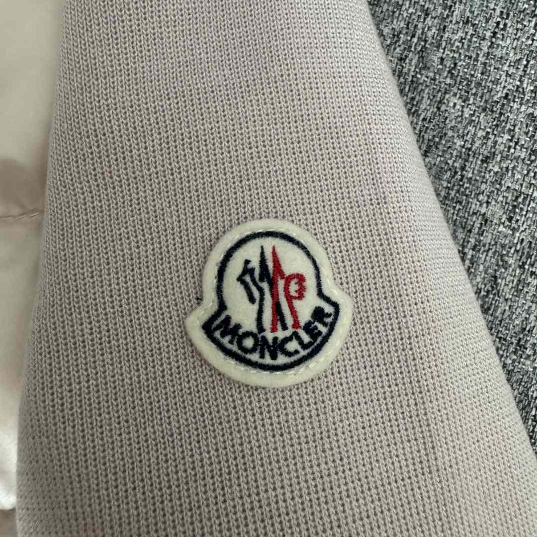 Moncler Padded Wool Zip-Up Cardigan In Pink    Z503 - DopestKickz