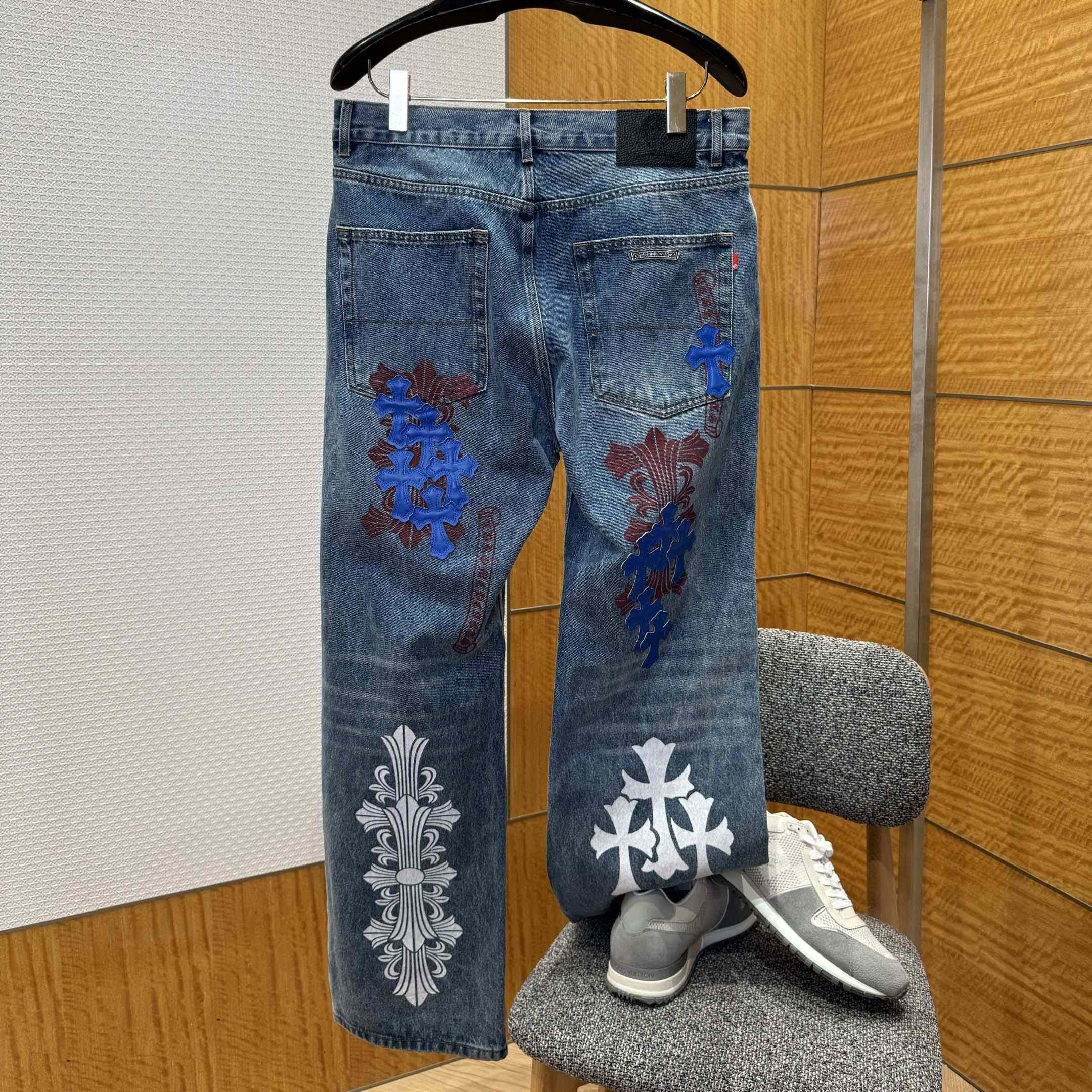 Chrome Hearts Jeans - DopestKickz