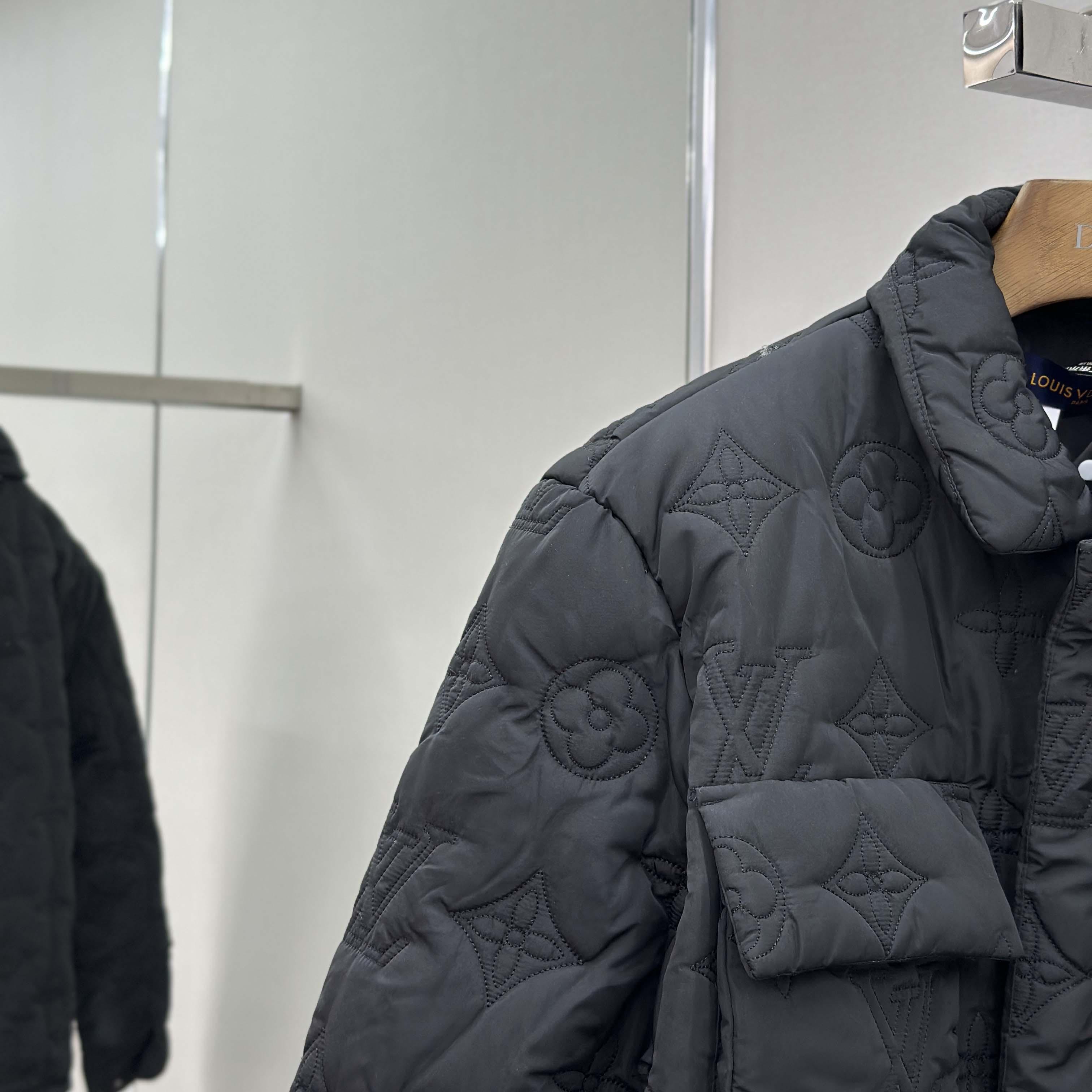 Louis Vuitton Monogram Light Padded Blouson - DopestKickz