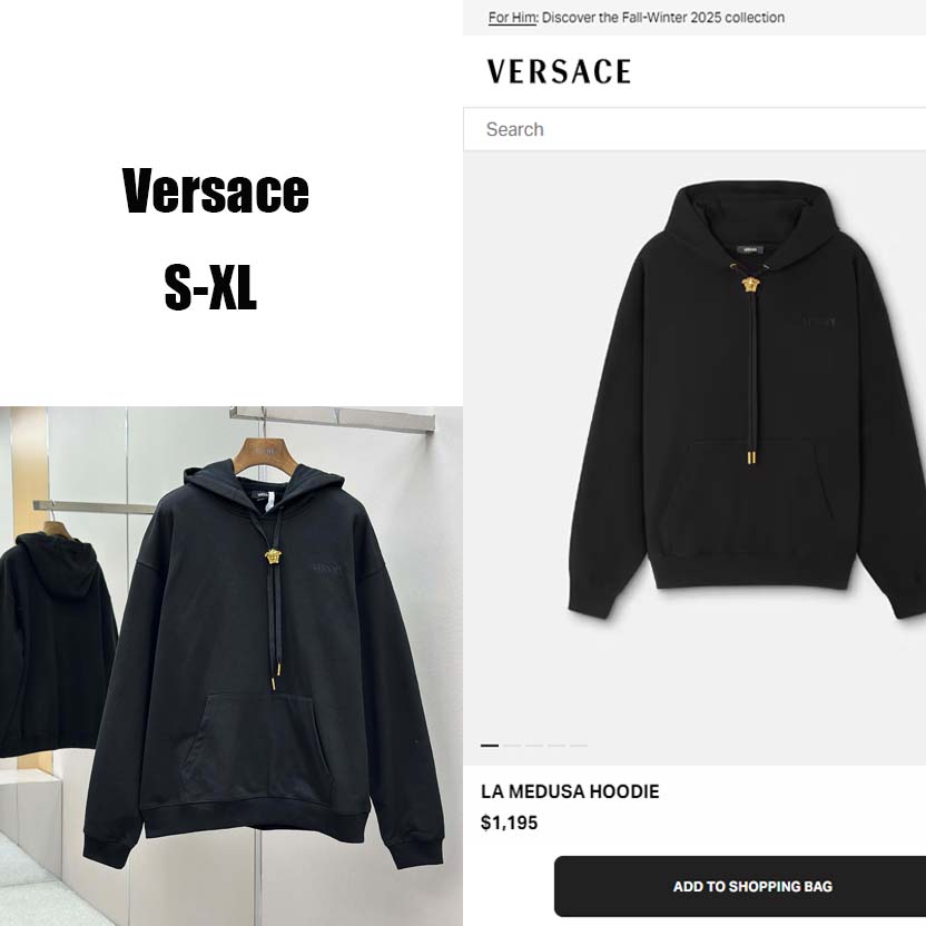 Versace La Medusa Hoodie - DopestKickz