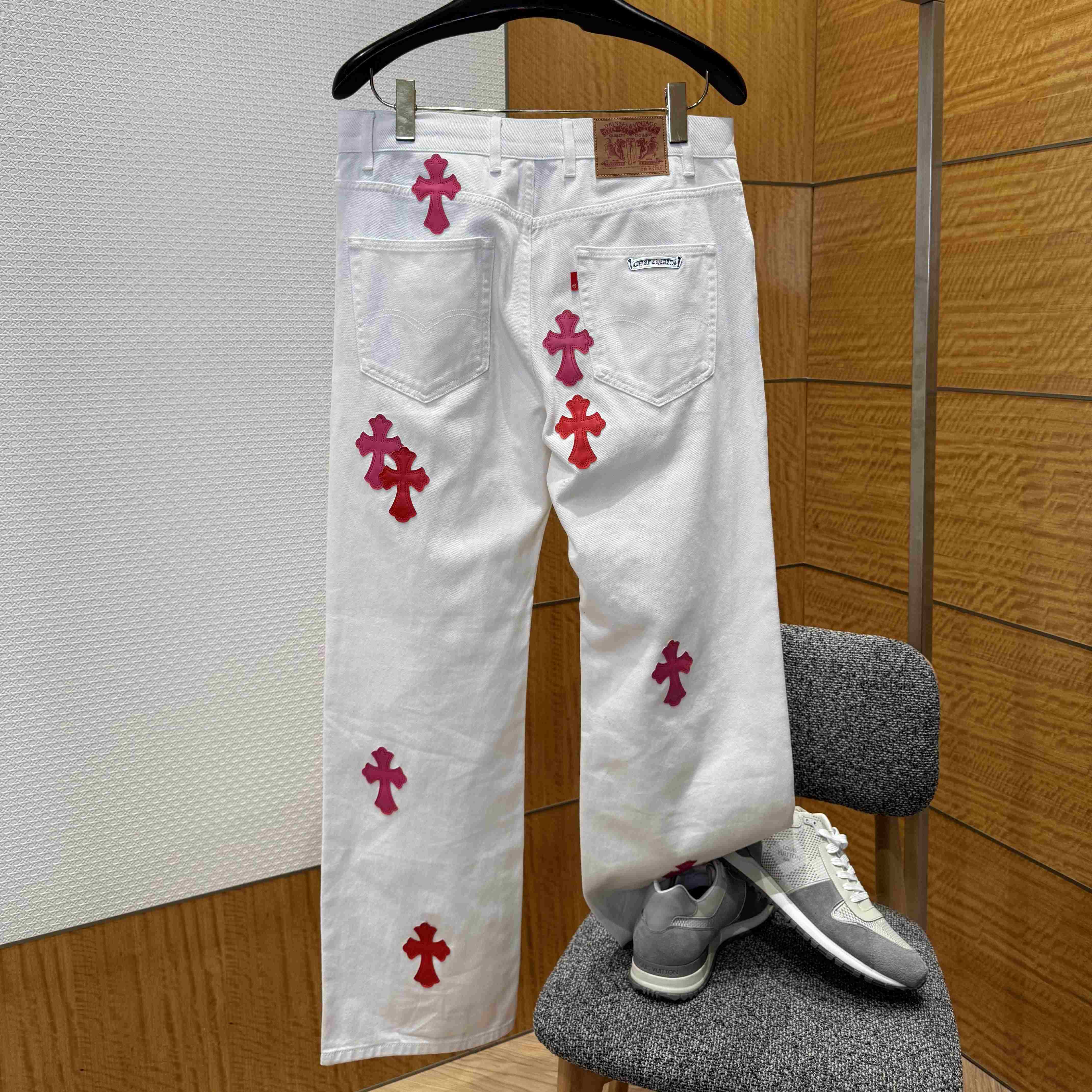 Chrome Hearts Jeans - DopestKickz