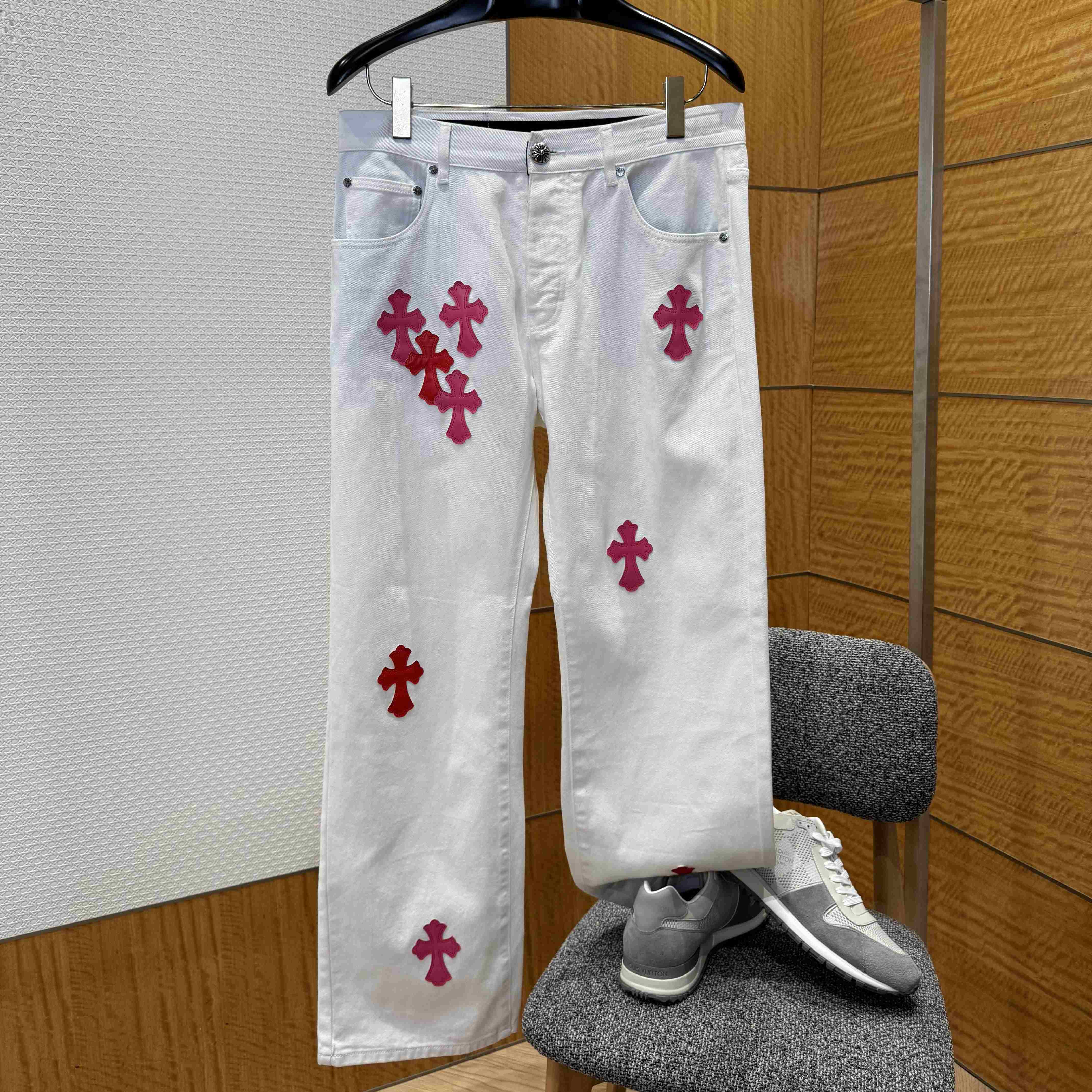 Chrome Hearts Jeans - DopestKickz