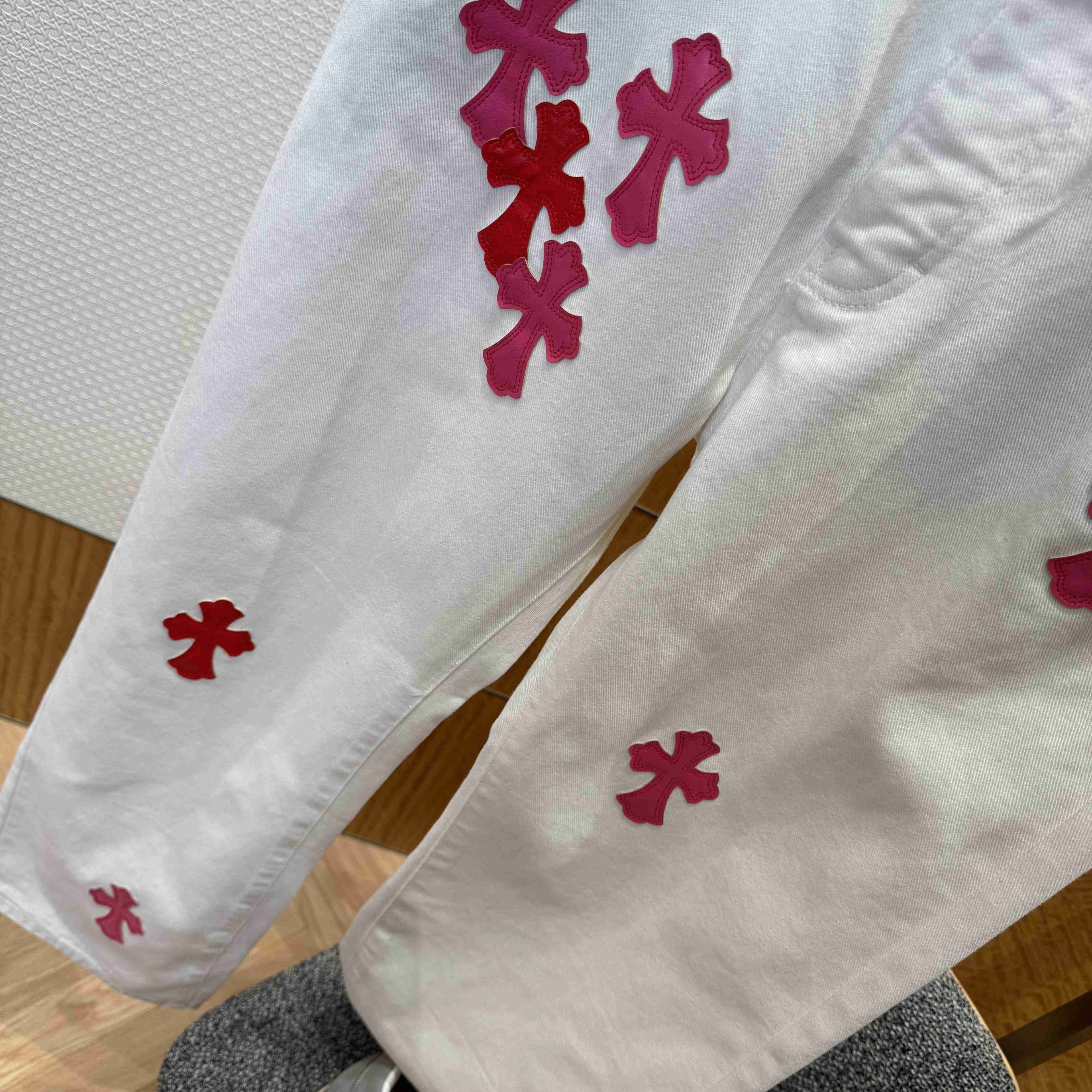 Chrome Hearts Jeans - DopestKickz