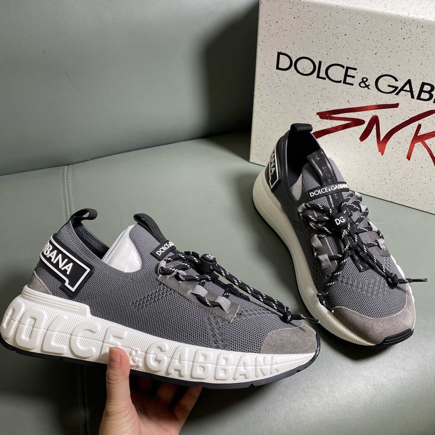 Dolce & Gabbana Lace-up Sneakers - DopestKickz