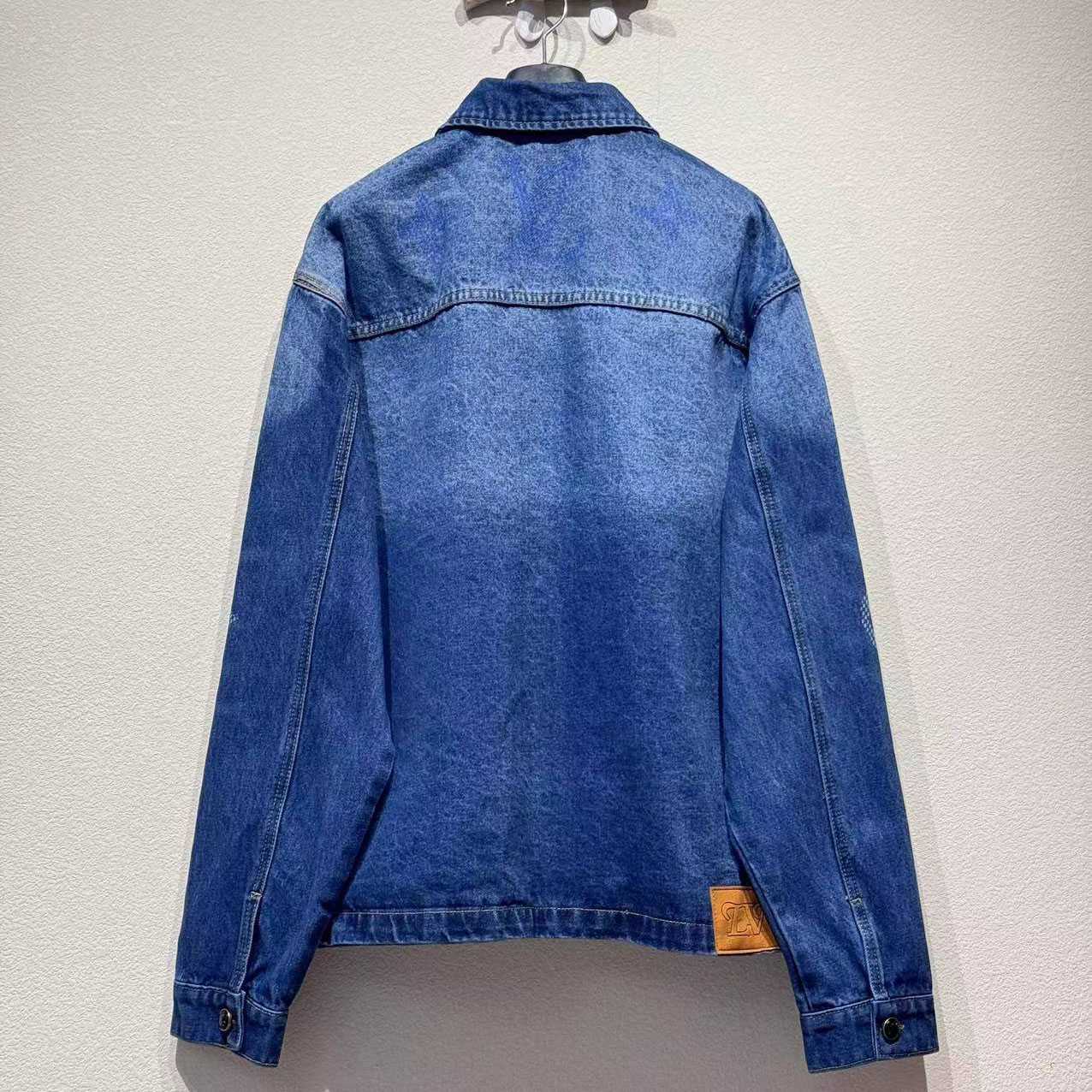 Louis Vuitton Monogram Denim Workwear Overshirt   1AIK79 - DopestKickz