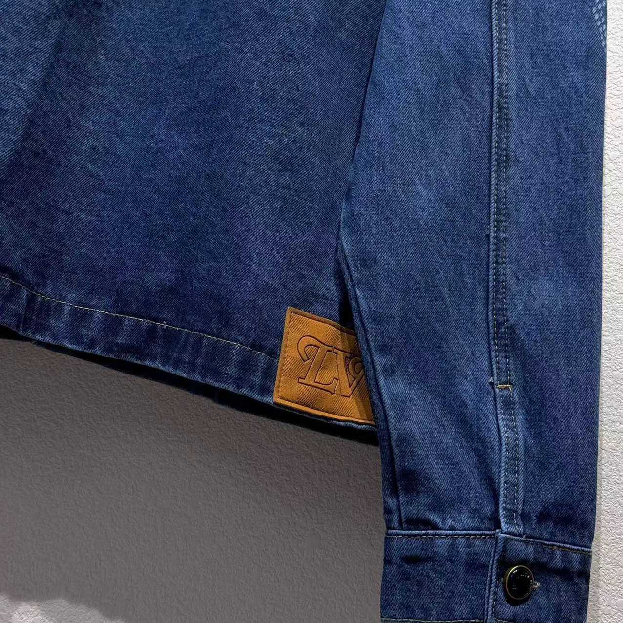 Louis Vuitton Monogram Denim Workwear Overshirt   1AIK79 - DopestKickz