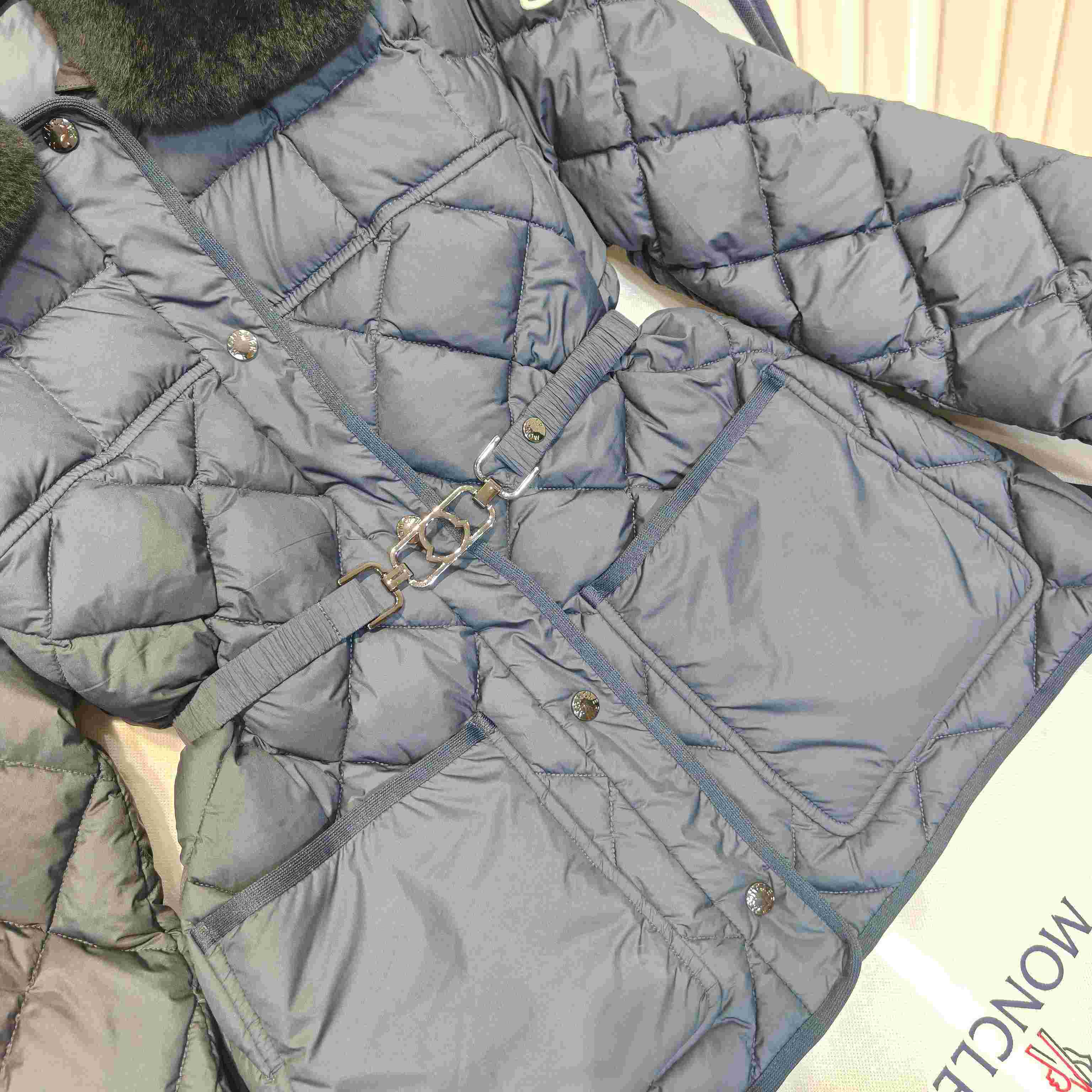 Moncler Cygne Faux Fur-Trimmed Short Down Jacket - DopestKickz