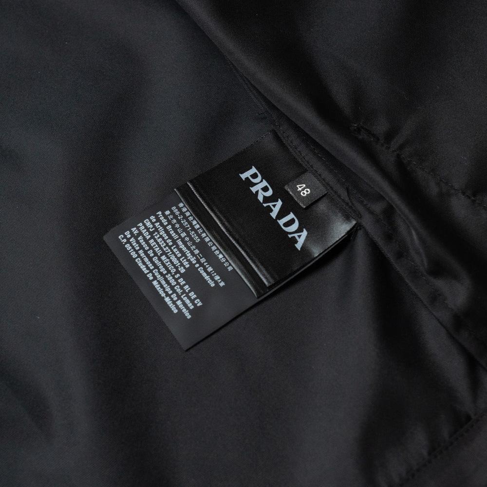 Prada Re-Nylon V-neck Vest In Black - DopestKickz