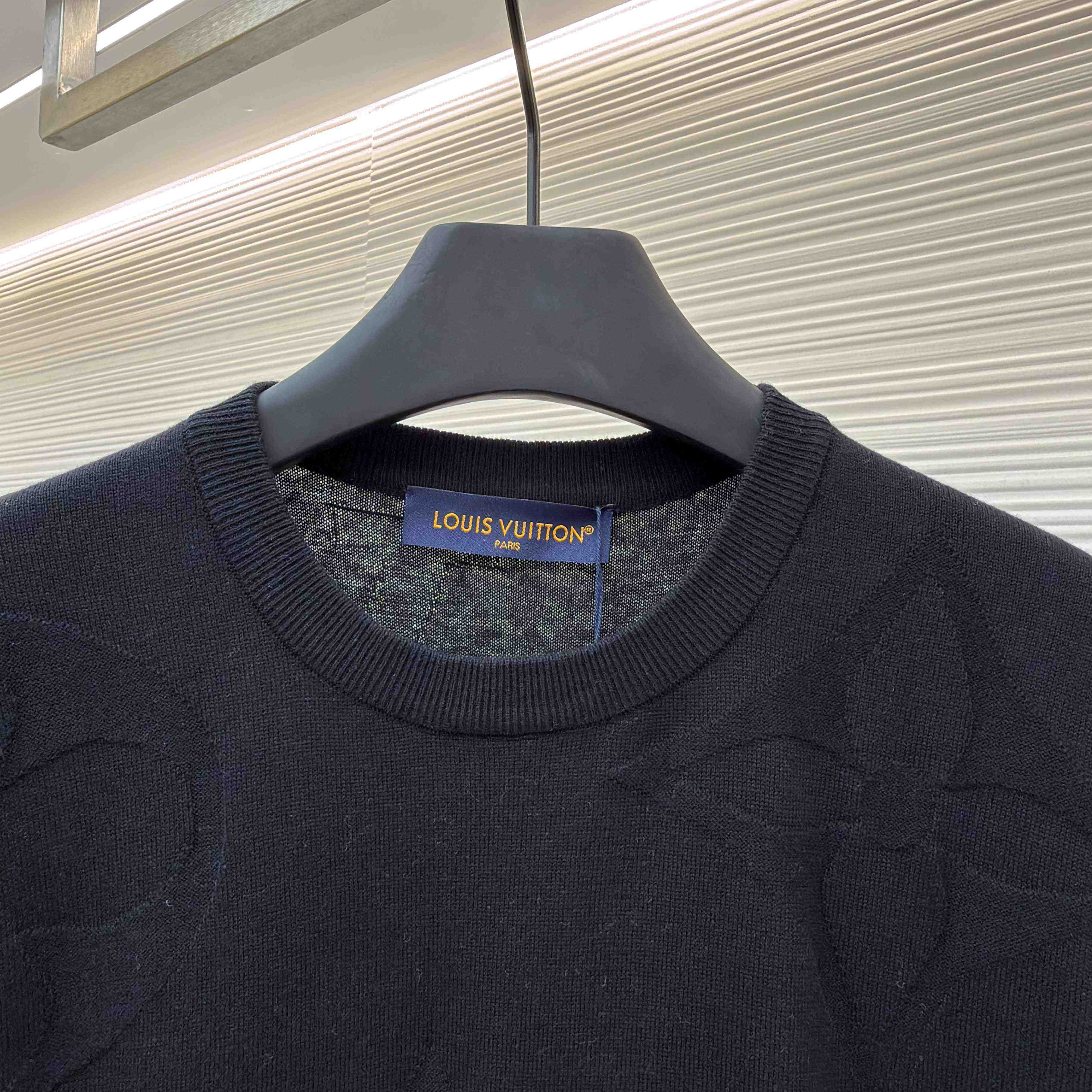 Louis Vuitton Monogram Short-Sleeved Cotton Crewneck    - DopestKickz