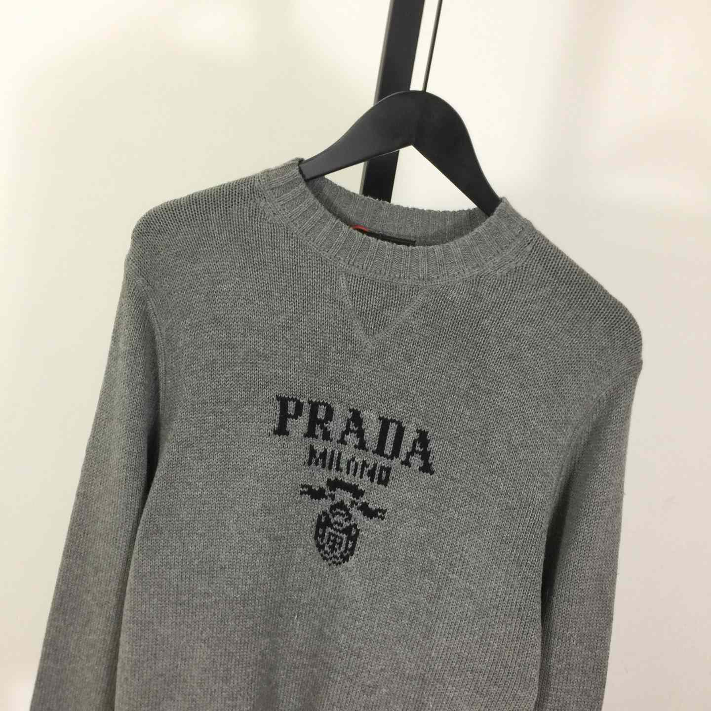 Prada Wool and cashmere crew-neck sweater - DopestKickz