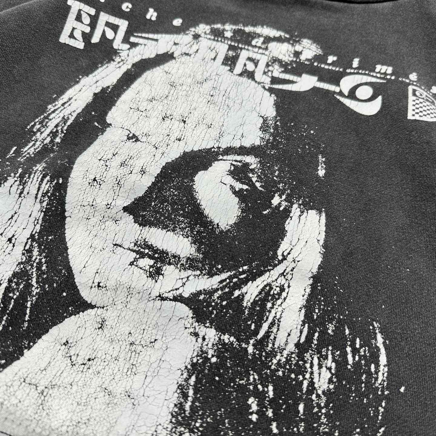 Enfants Riches Déprimés Exposed Christina Hoodie 'Sun Faded Black' - DopestKickz