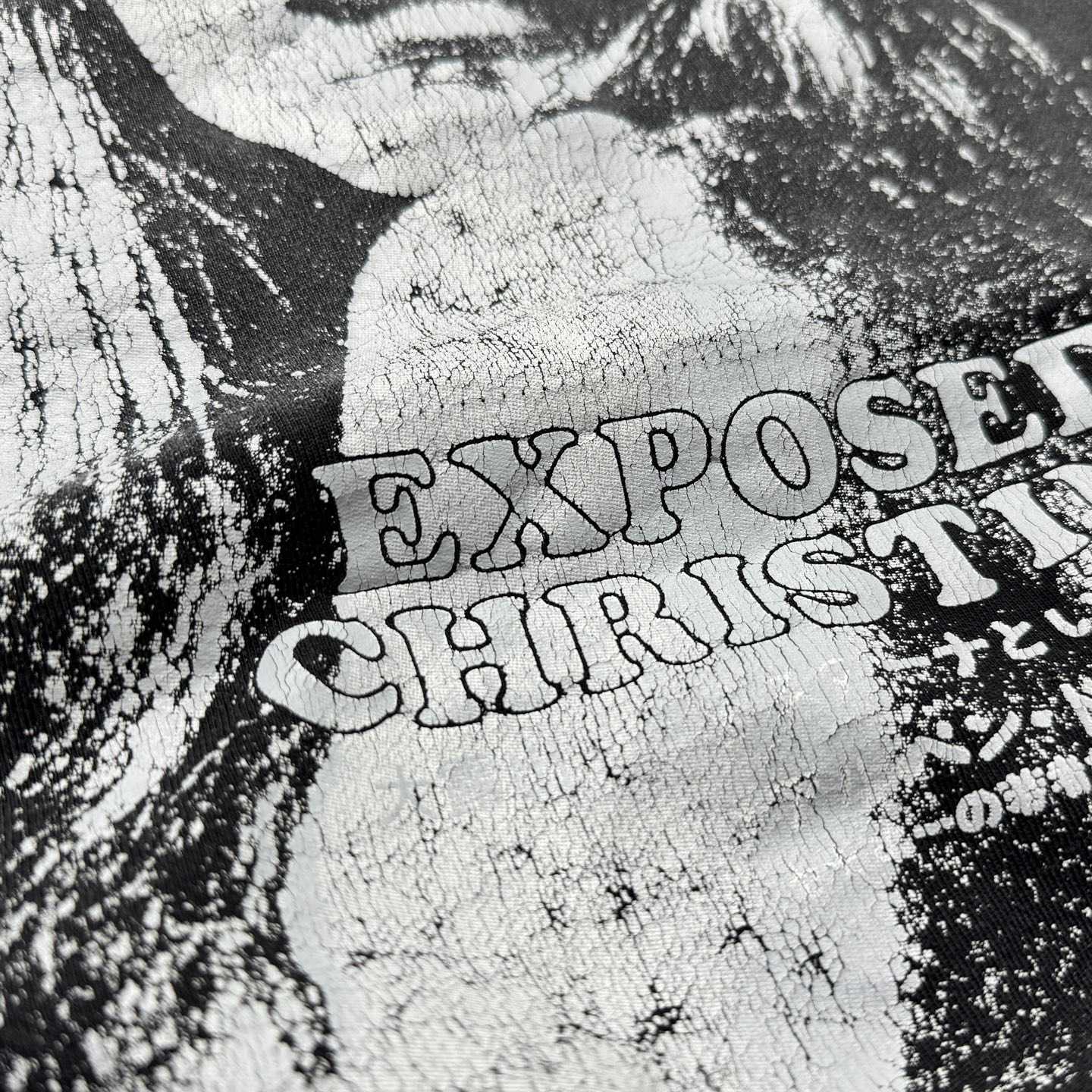 Enfants Riches Déprimés Exposed Christina Hoodie 'Sun Faded Black' - DopestKickz