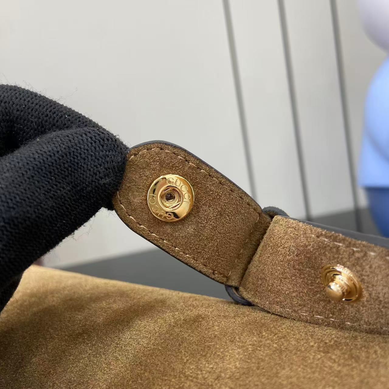 Gucci Horsebit 1955 Aura Small Shoulder Bag - DopestKickz