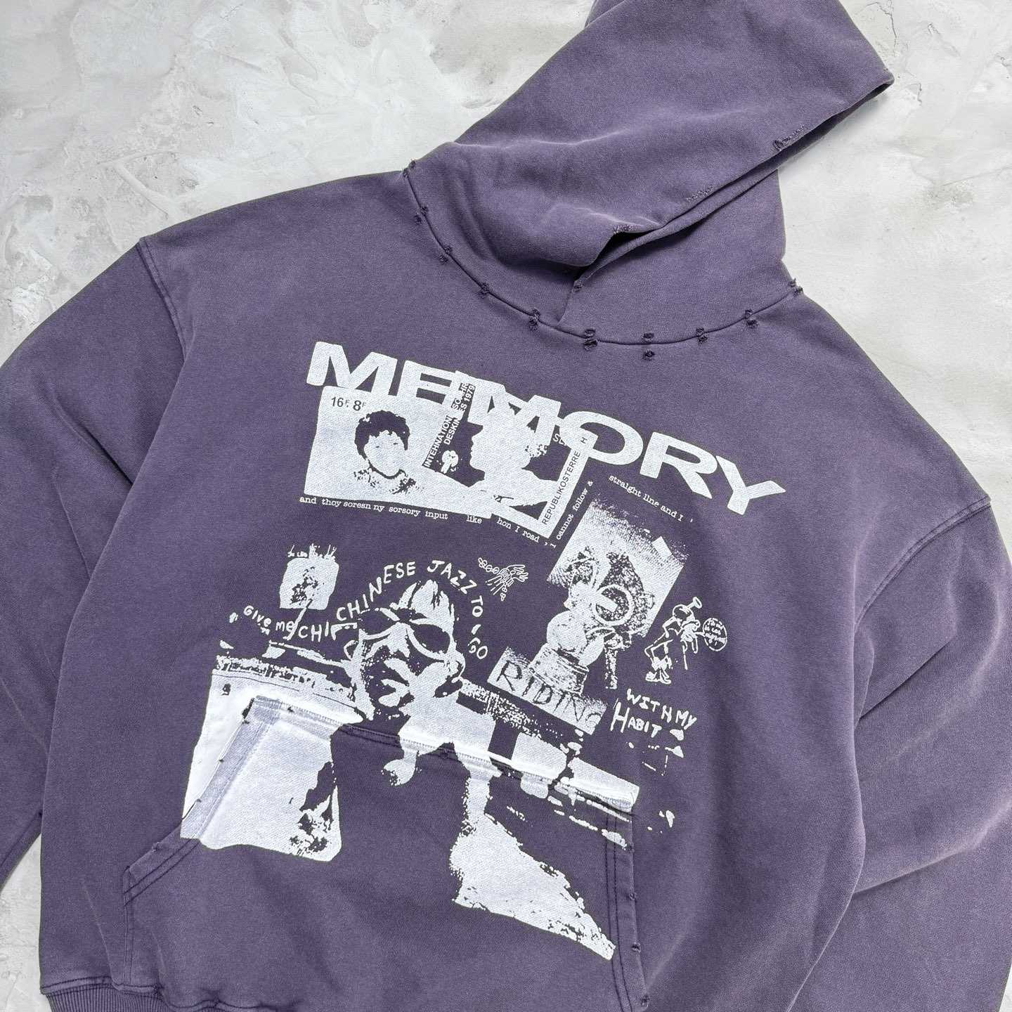 Enfants Riches Déprimés Memory Hoodie 'Nightshade'  - DopestKickz