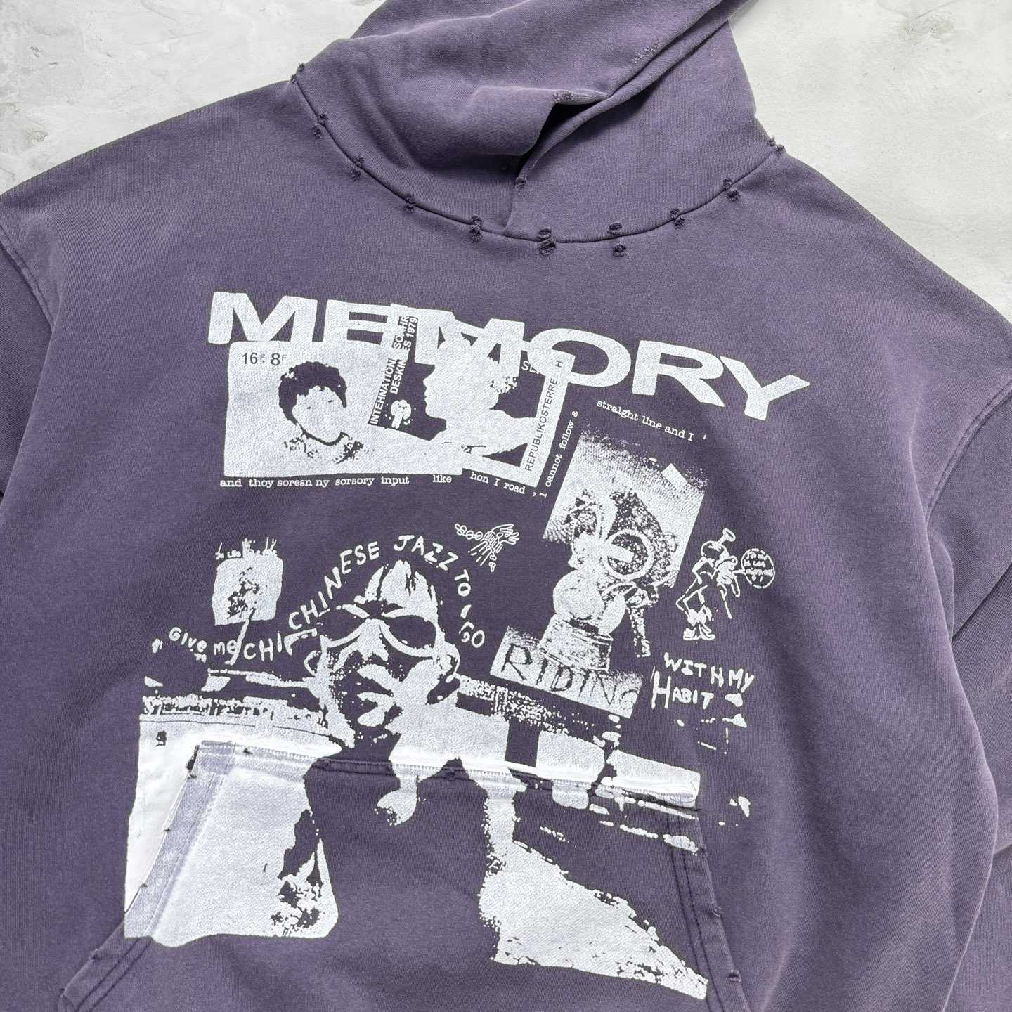 Enfants Riches Déprimés Memory Hoodie 'Nightshade'  - DopestKickz