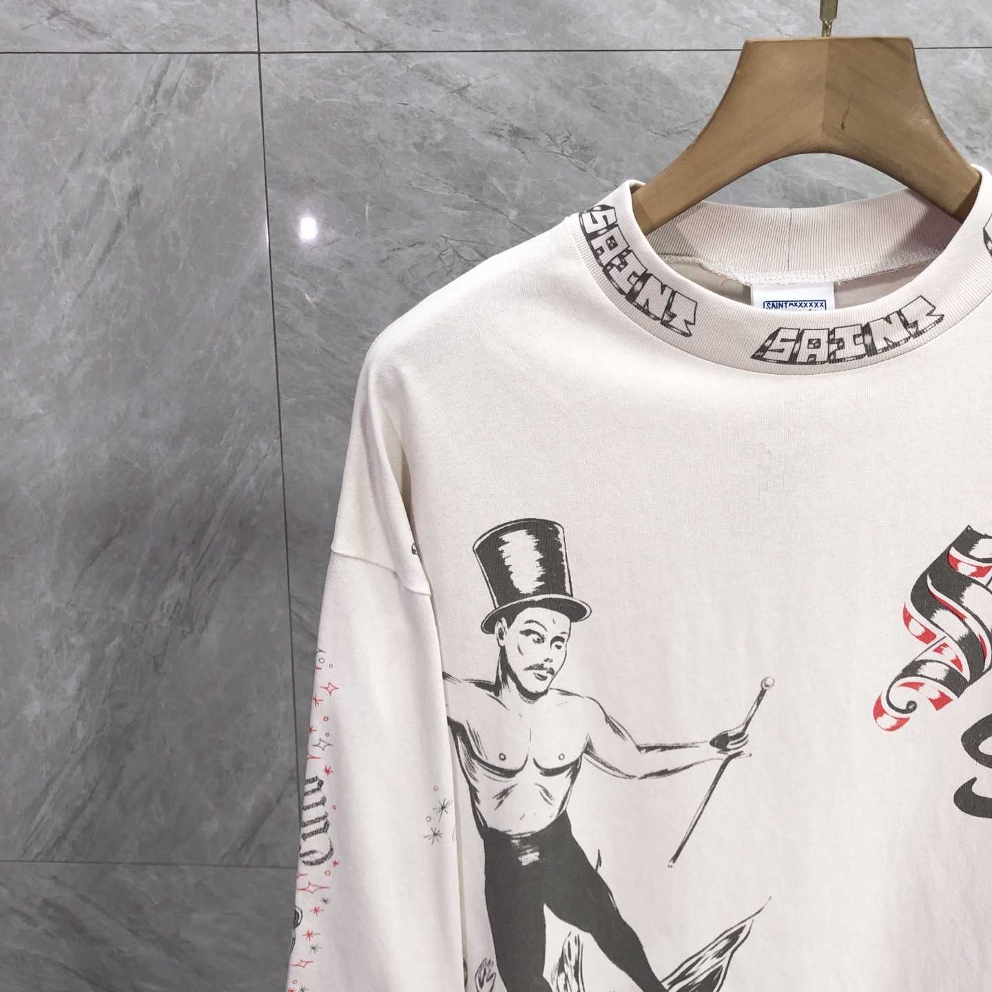 Saint Michael x Alexis Ross ALX LS Tee Drawing  - DopestKickz