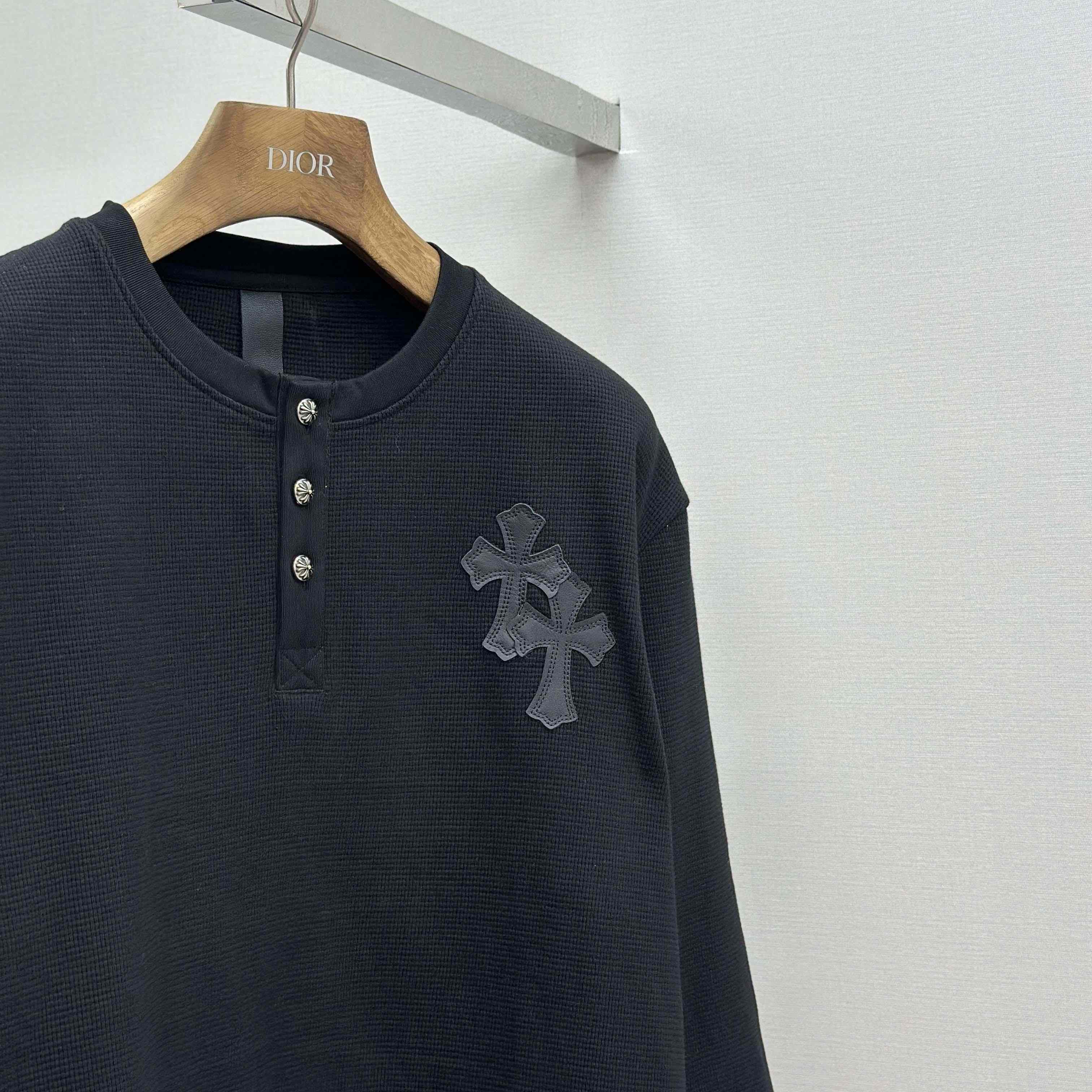 Chrome Hearts Long Sleeve Button - DopestKickz
