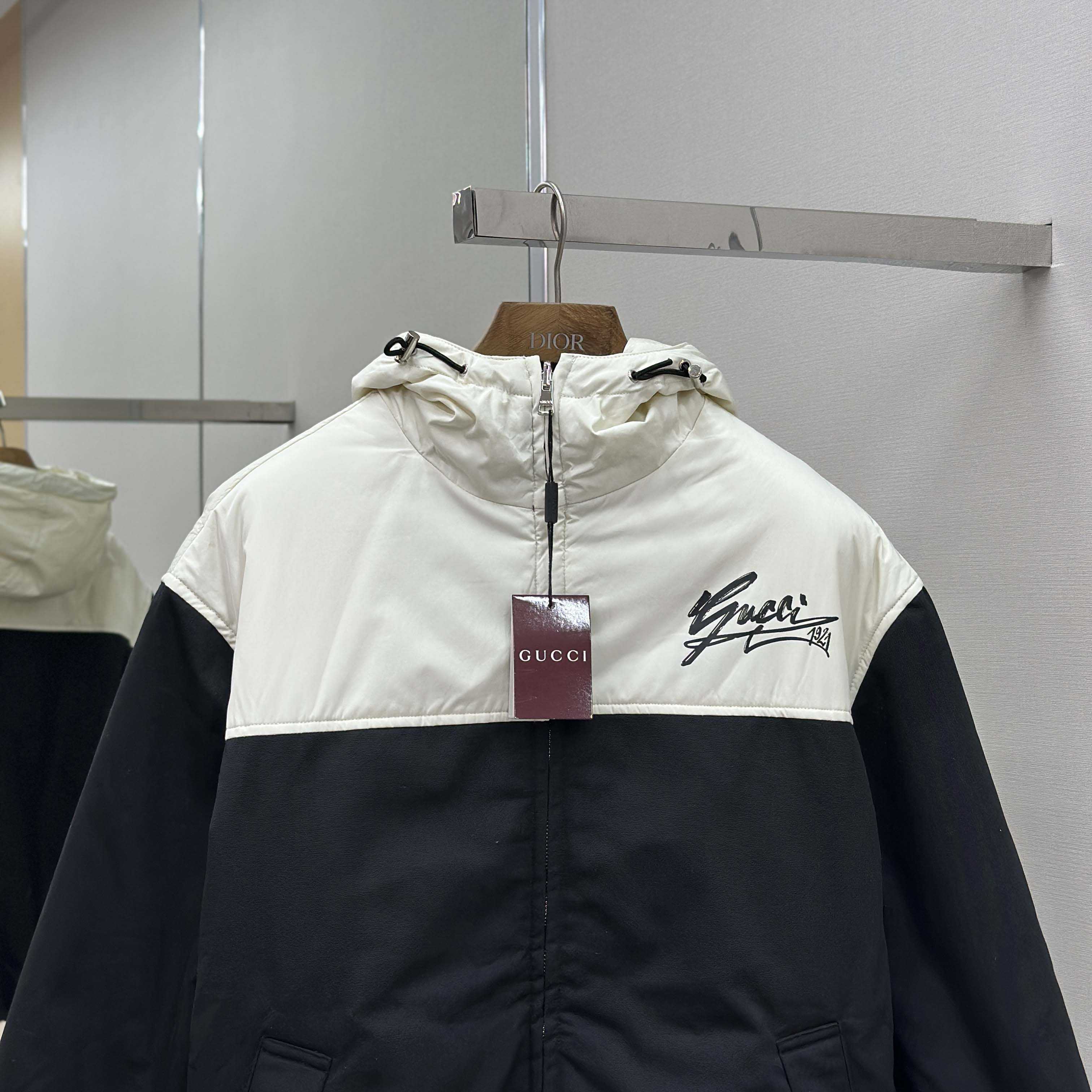 Gucci Canvas Hooded Jacket - DopestKickz