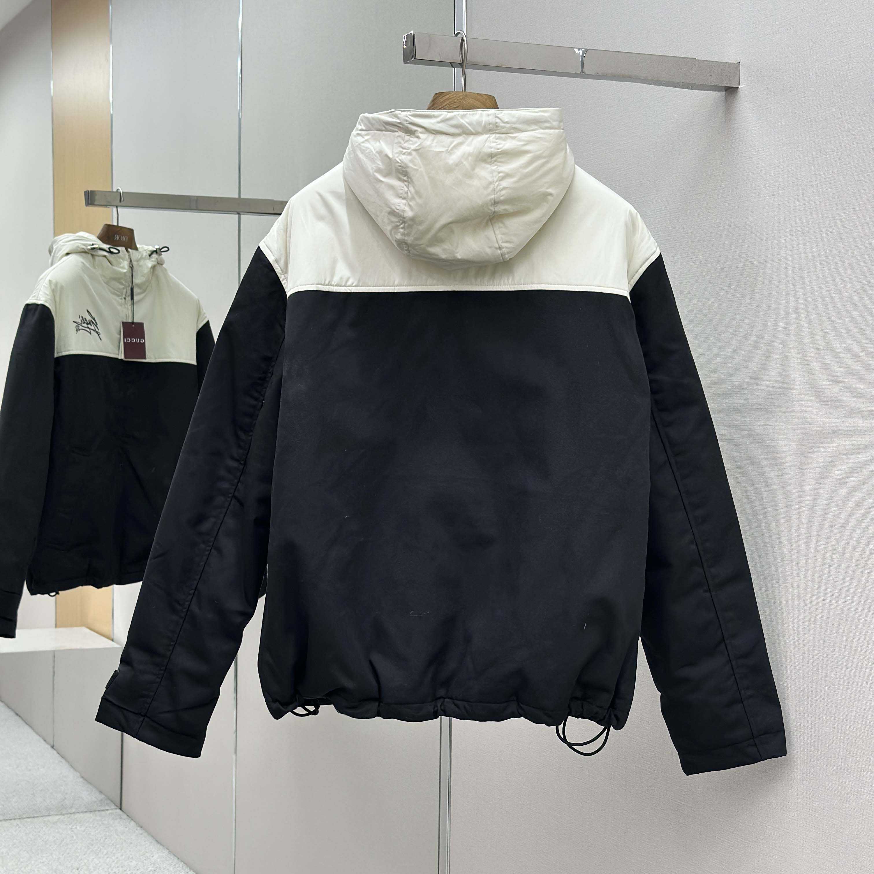 Gucci Canvas Hooded Jacket - DopestKickz