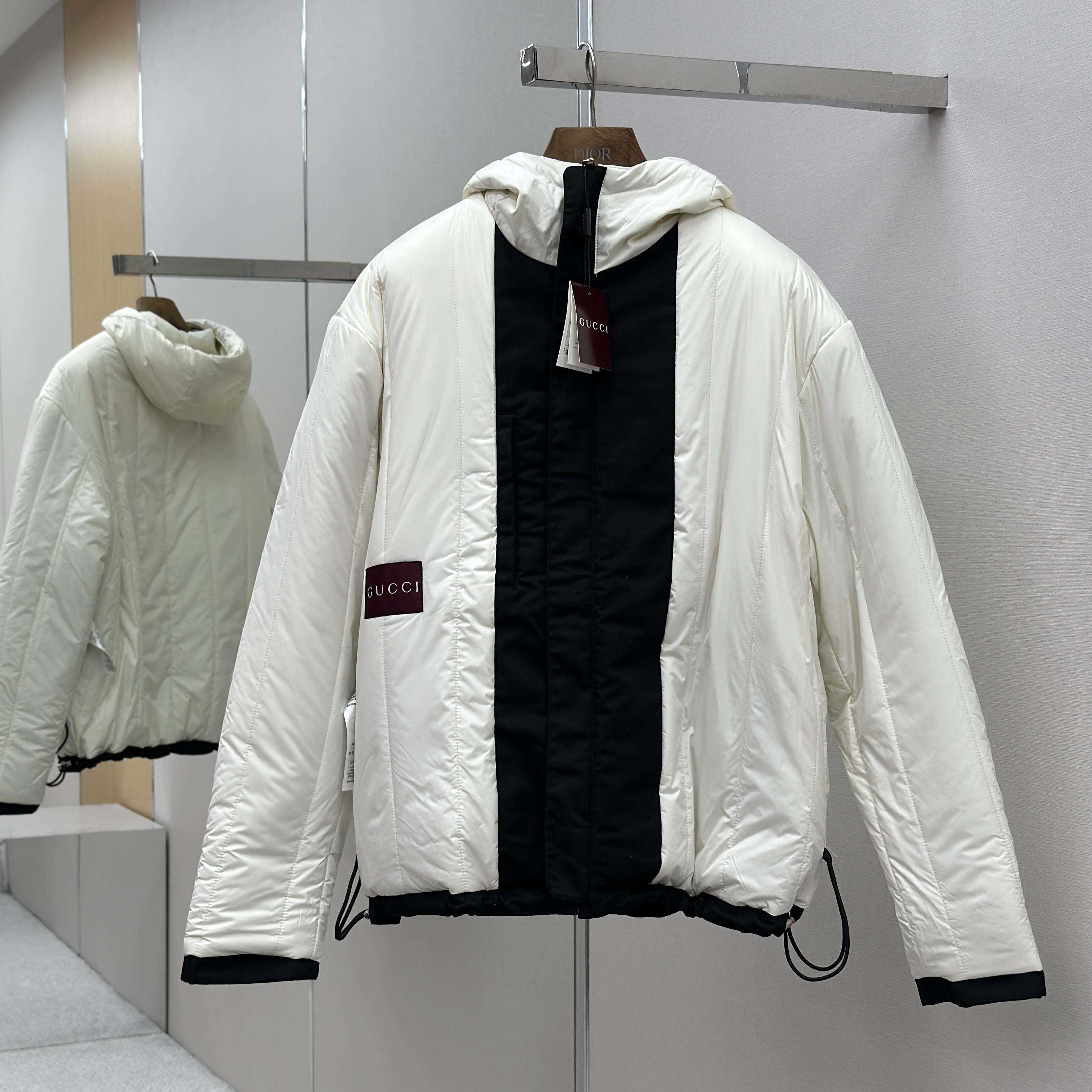 Gucci Canvas Hooded Jacket - DopestKickz