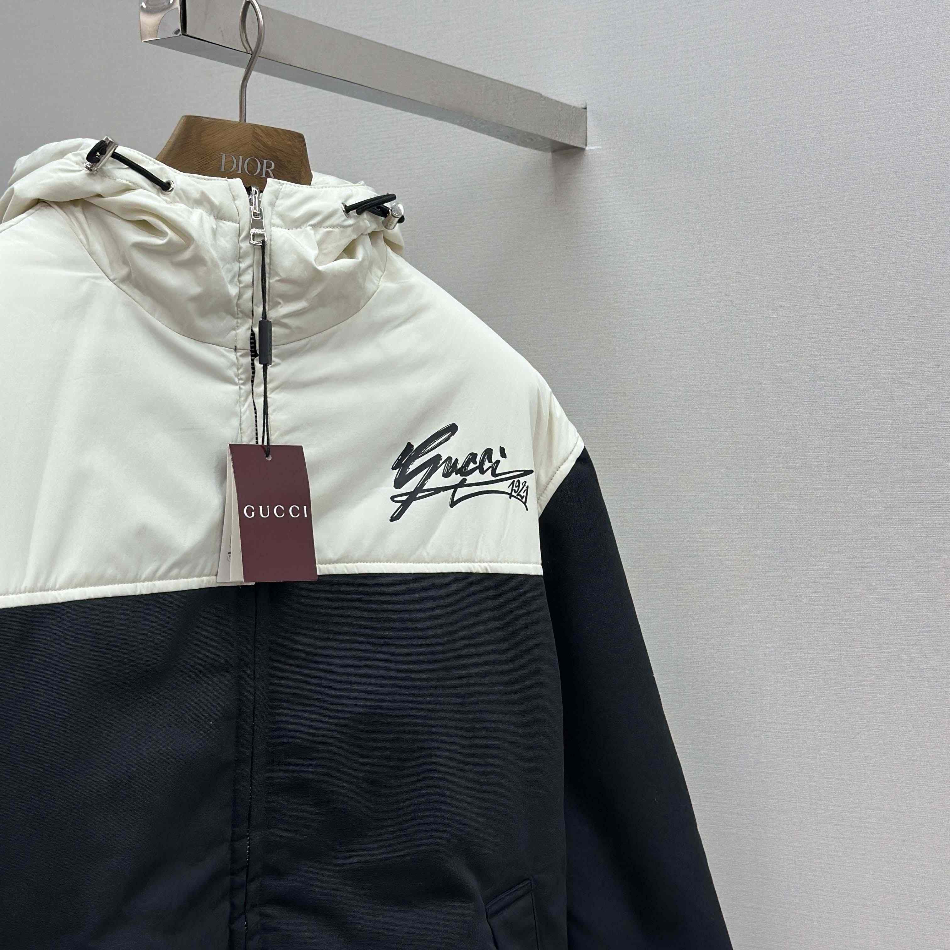 Gucci Canvas Hooded Jacket - DopestKickz