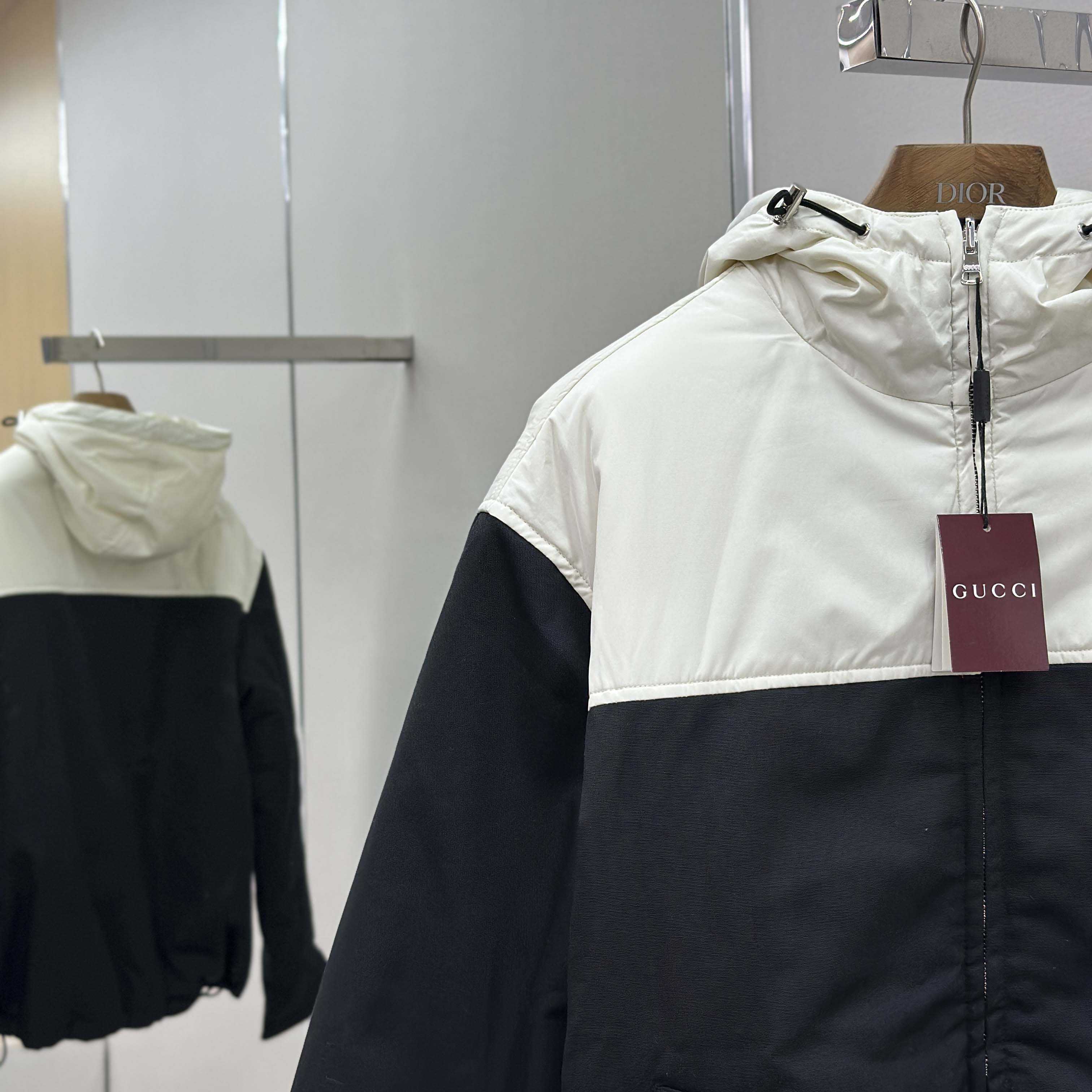 Gucci Canvas Hooded Jacket - DopestKickz