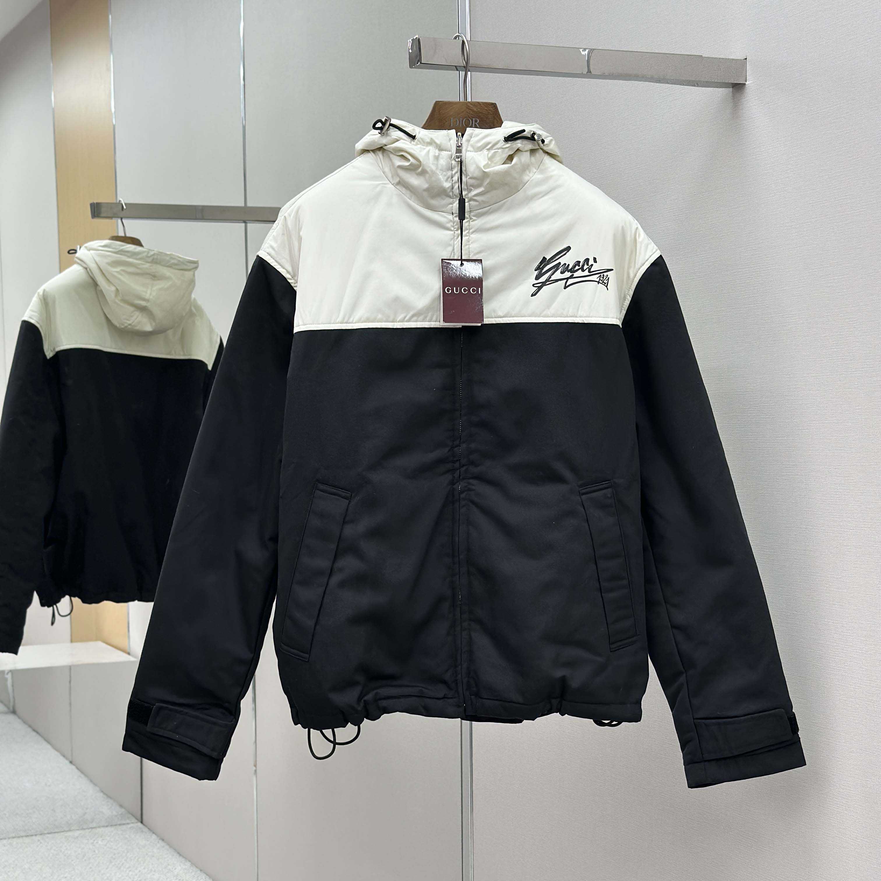 Gucci Canvas Hooded Jacket - DopestKickz
