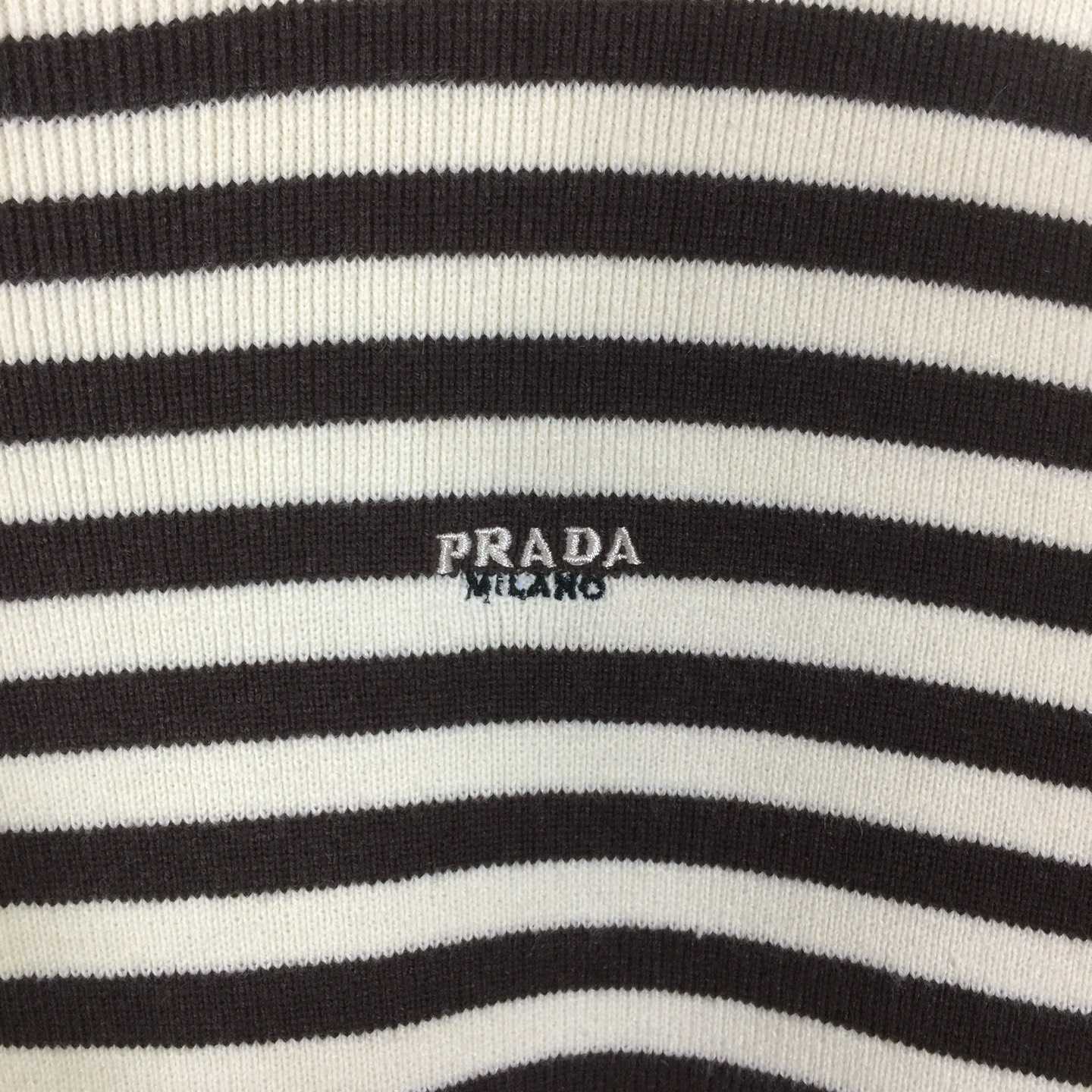 Prada Dark Brown Superfine Wool Turtleneck Sweater  - DopestKickz