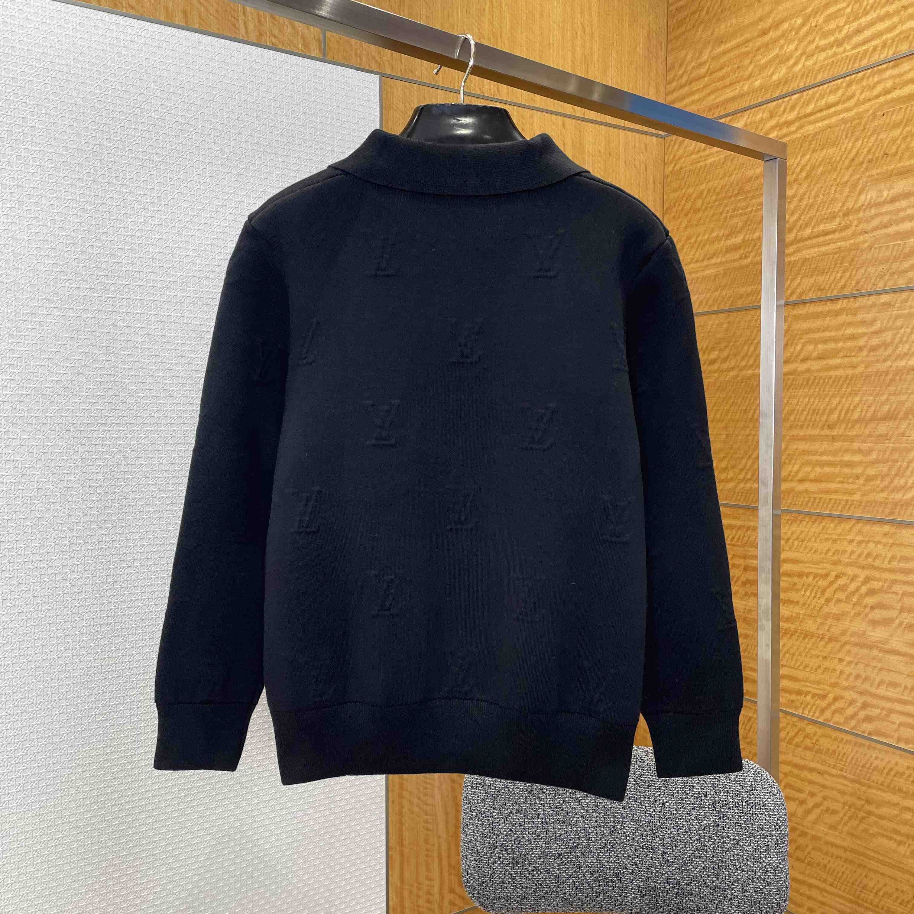 Louis Vuitton LV Blason Embossed Wool Blouson   1AFYEKC - DopestKickz