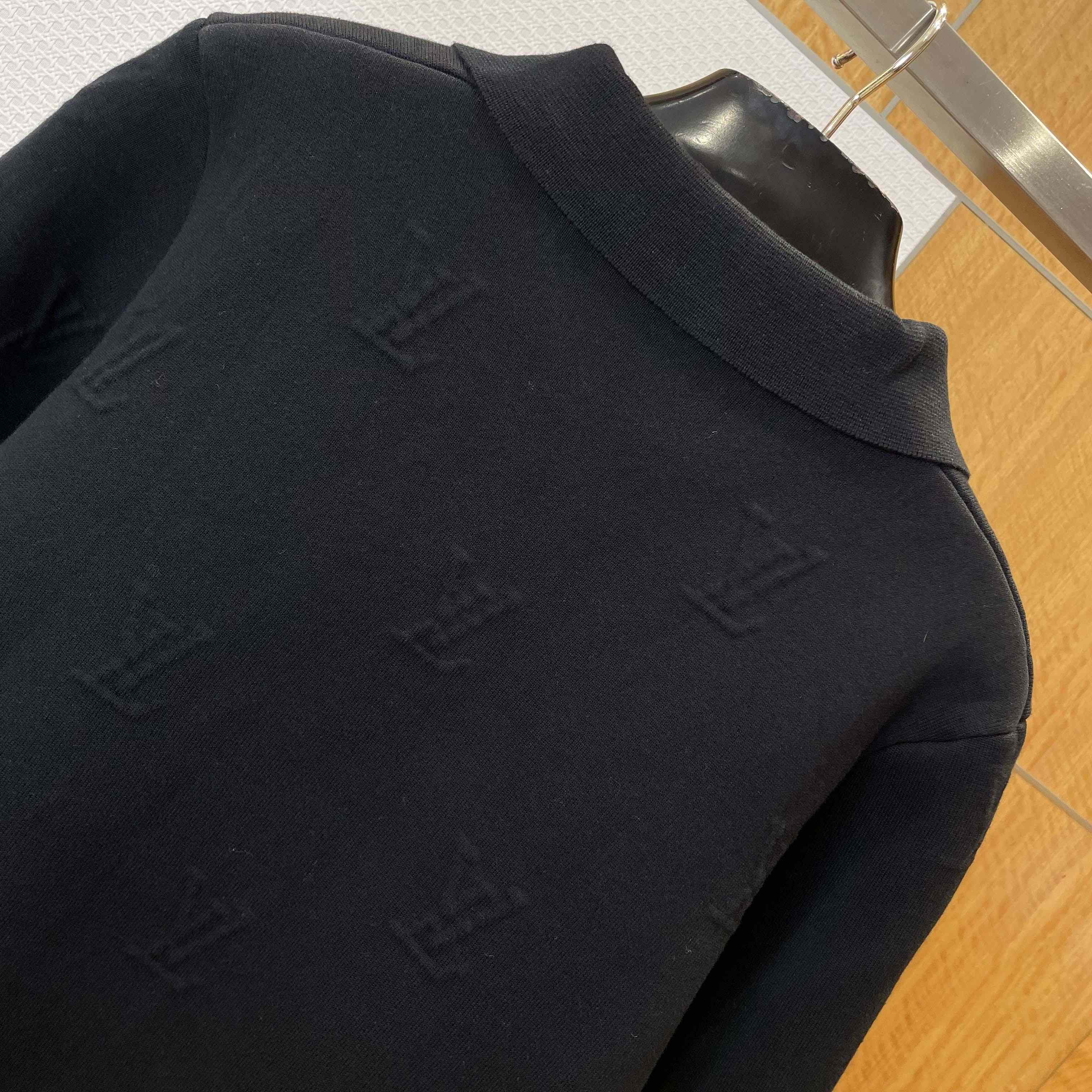 Louis Vuitton LV Blason Embossed Wool Blouson   1AFYEKC - DopestKickz