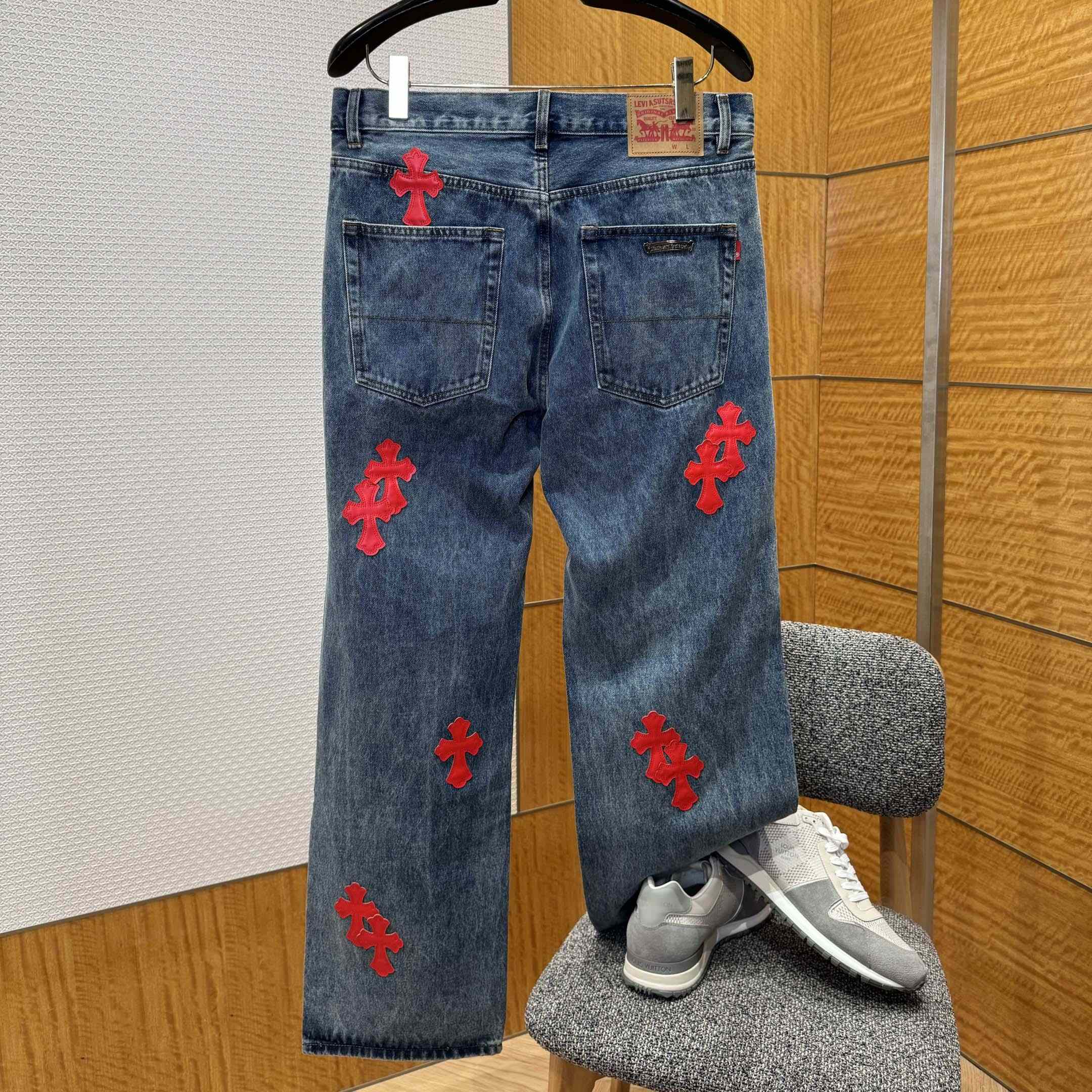 Chrome Hearts Jeans - DopestKickz
