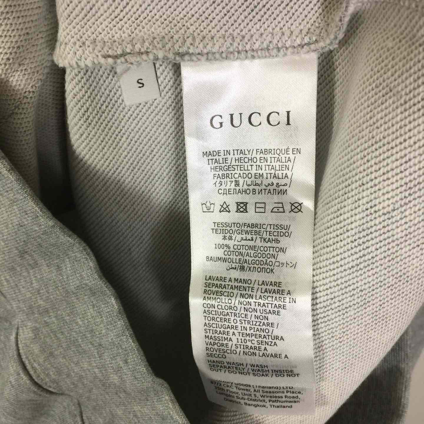 Gucci Printed Cotton Jersey Sweatshirt - DopestKickz