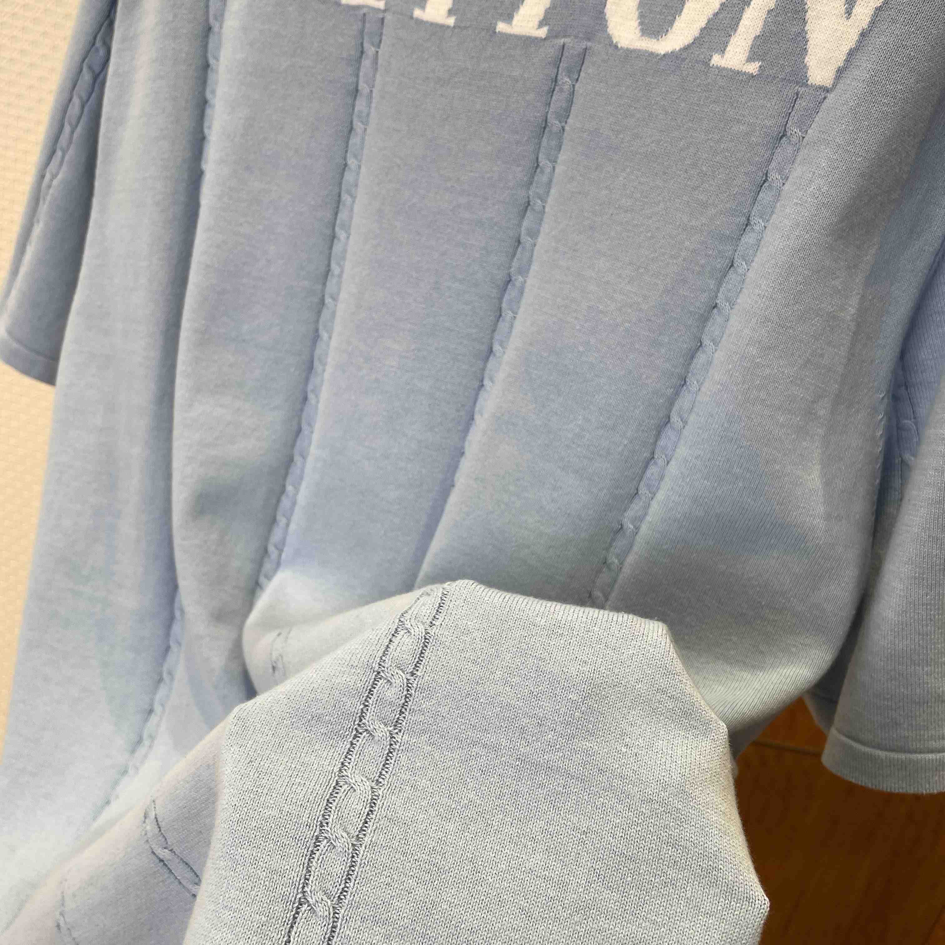 Louis Vuitton Silk-Cotton Short-Sleeved Crewneck   1AIJYJ - DopestKickz