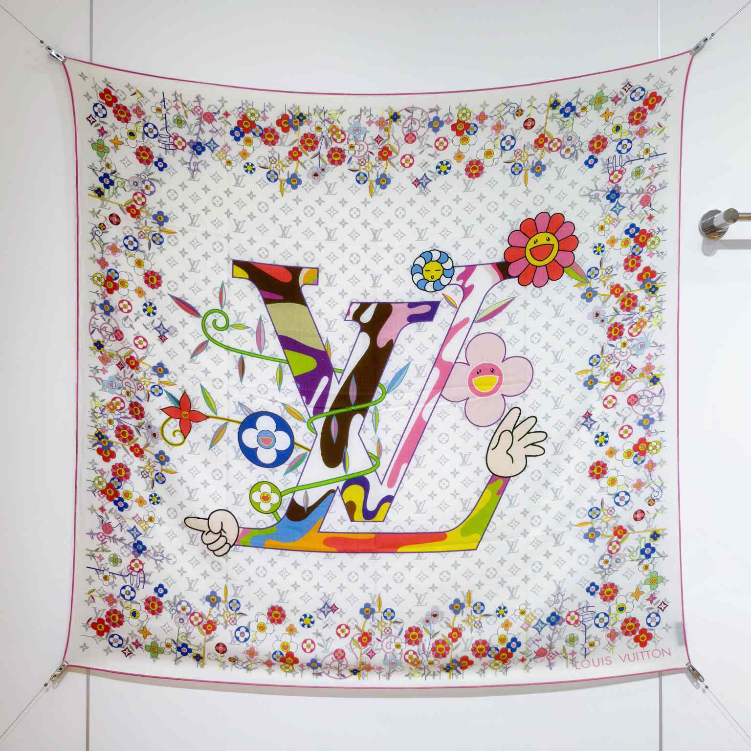 Louis Vuitton LV x TM Monogram Superflat Shawl   M96080 - DopestKickz