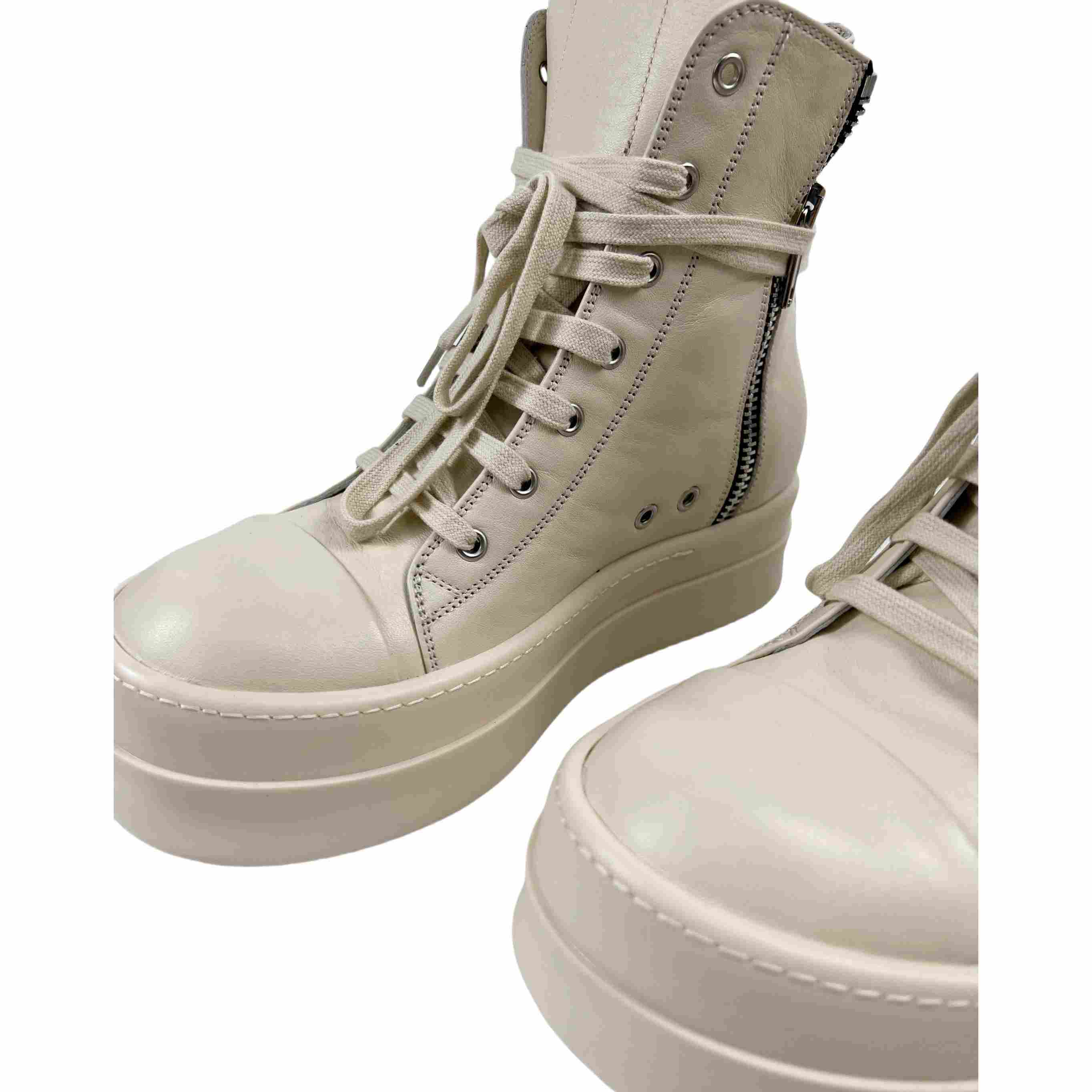Rick Owens High-top Sneakers - DopestKickz