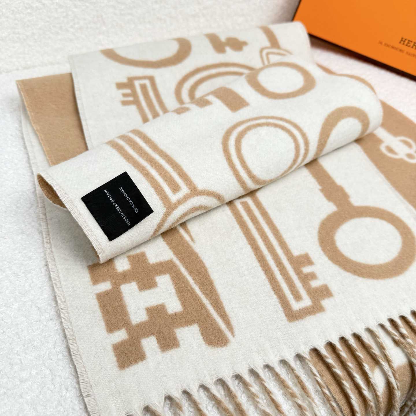 Hermes Casaque Porte-Clefs Scarf - DopestKickz