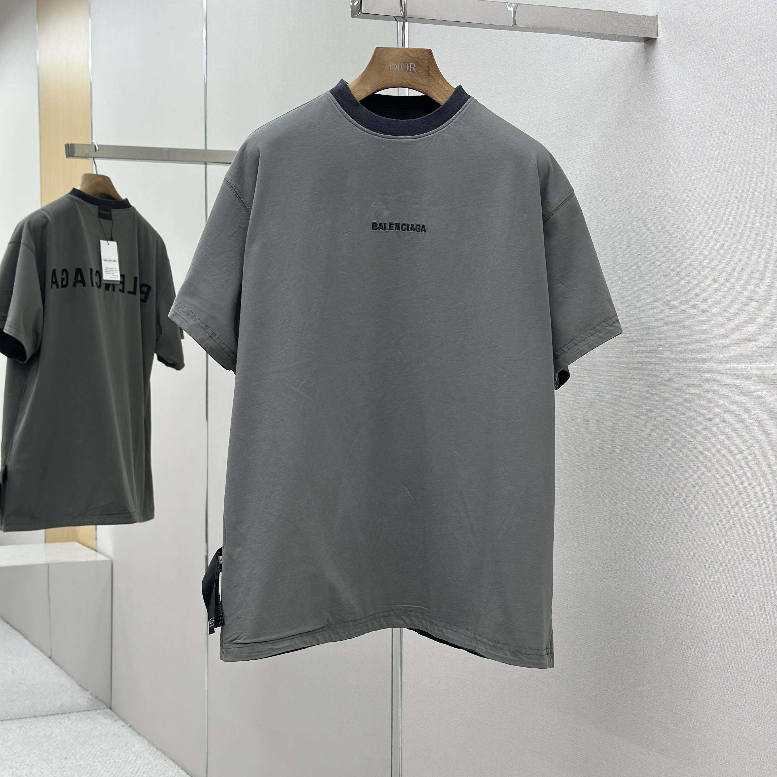 Balenciaga Back Reversible Oversized T-Shirt  - DopestKickz