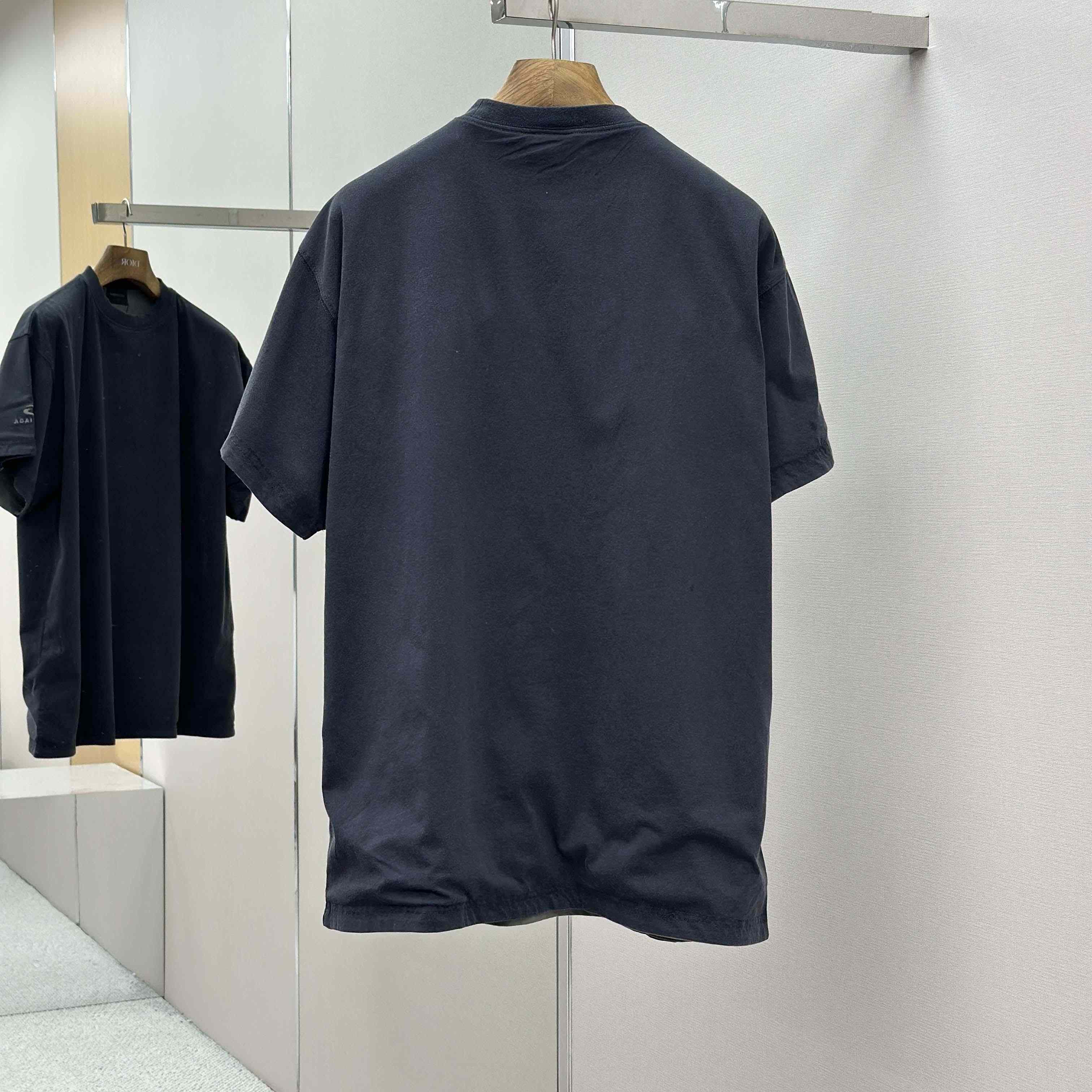 Balenciaga Back Reversible Oversized T-Shirt  - DopestKickz