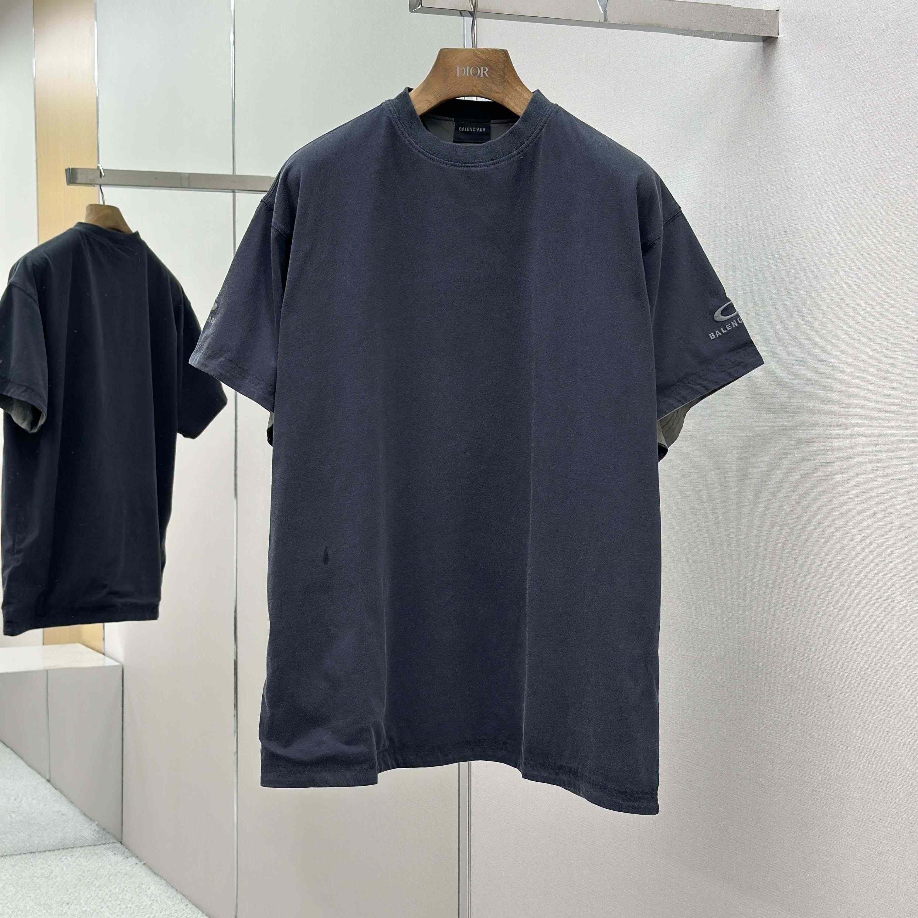 Balenciaga Back Reversible Oversized T-Shirt  - DopestKickz