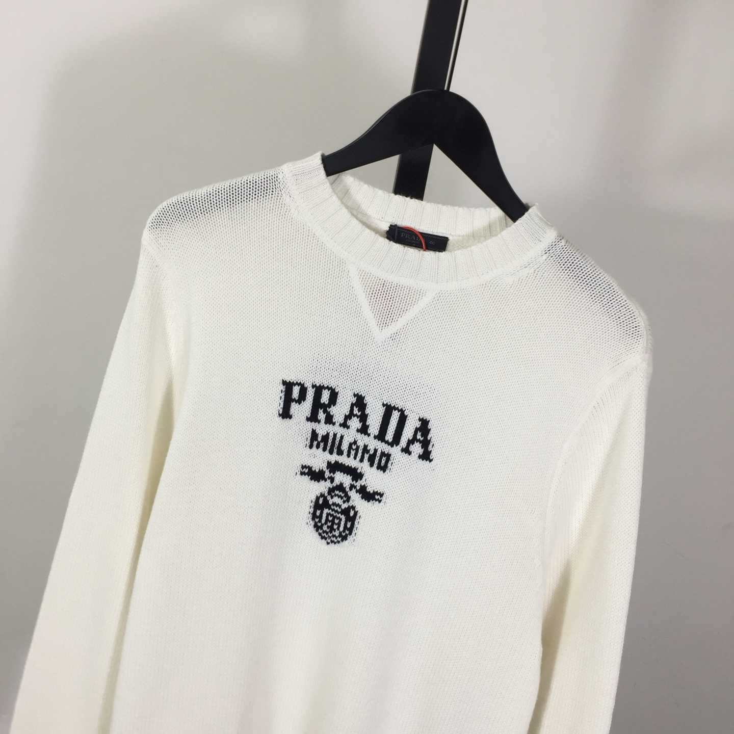 Prada Wool and cashmere crew-neck sweater - DopestKickz